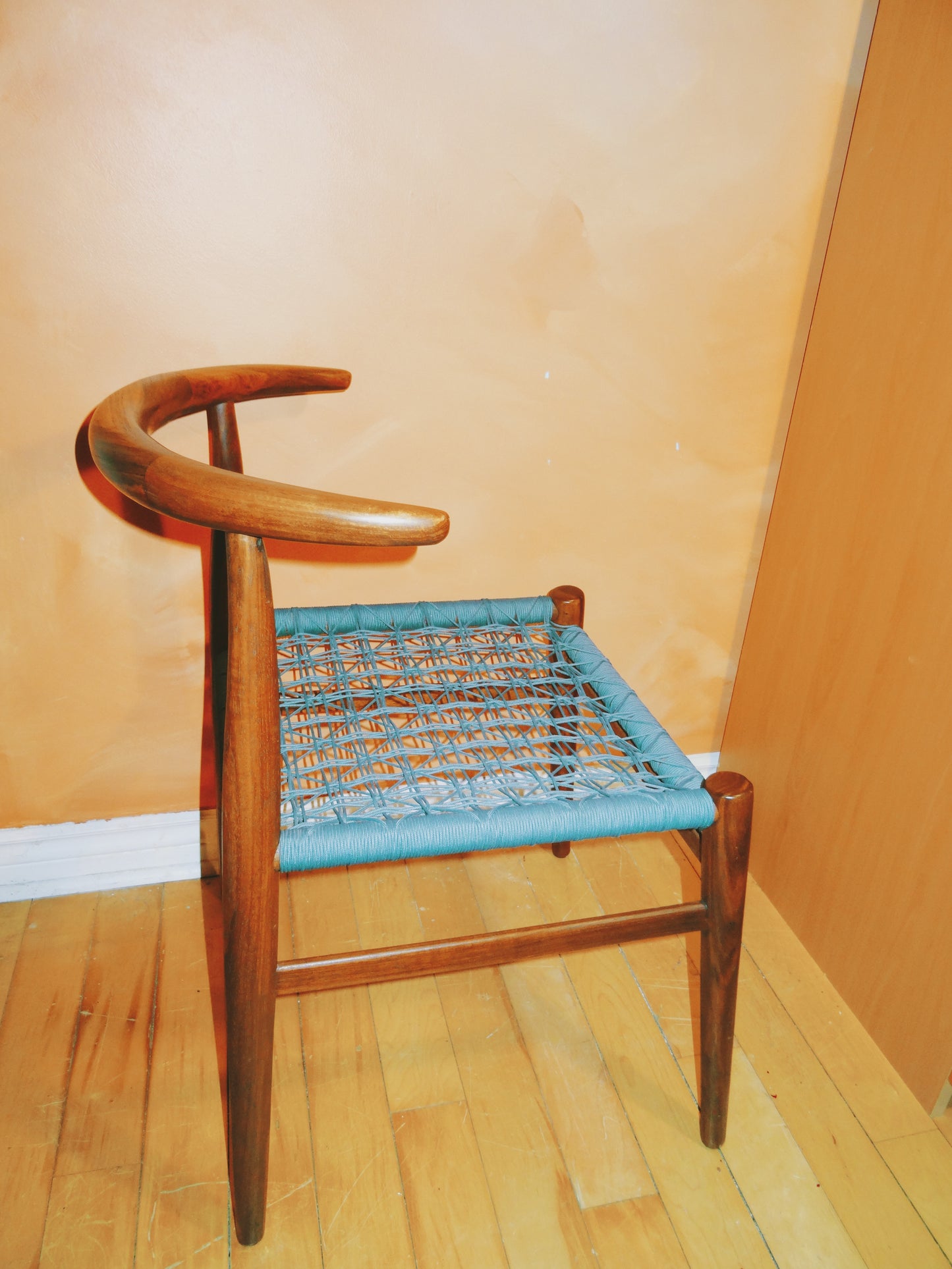 Pair of Nguni Woven John Vogel Chairs
