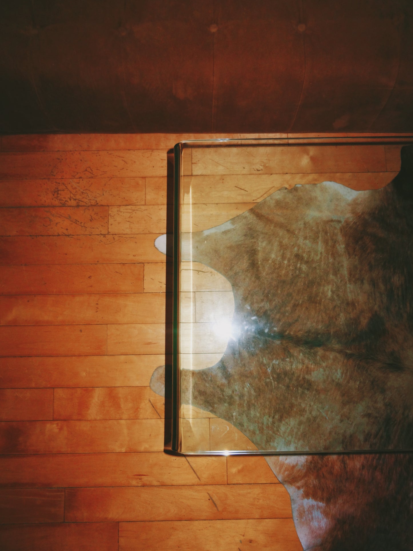 Long Tempered Glass Coffee Table 2