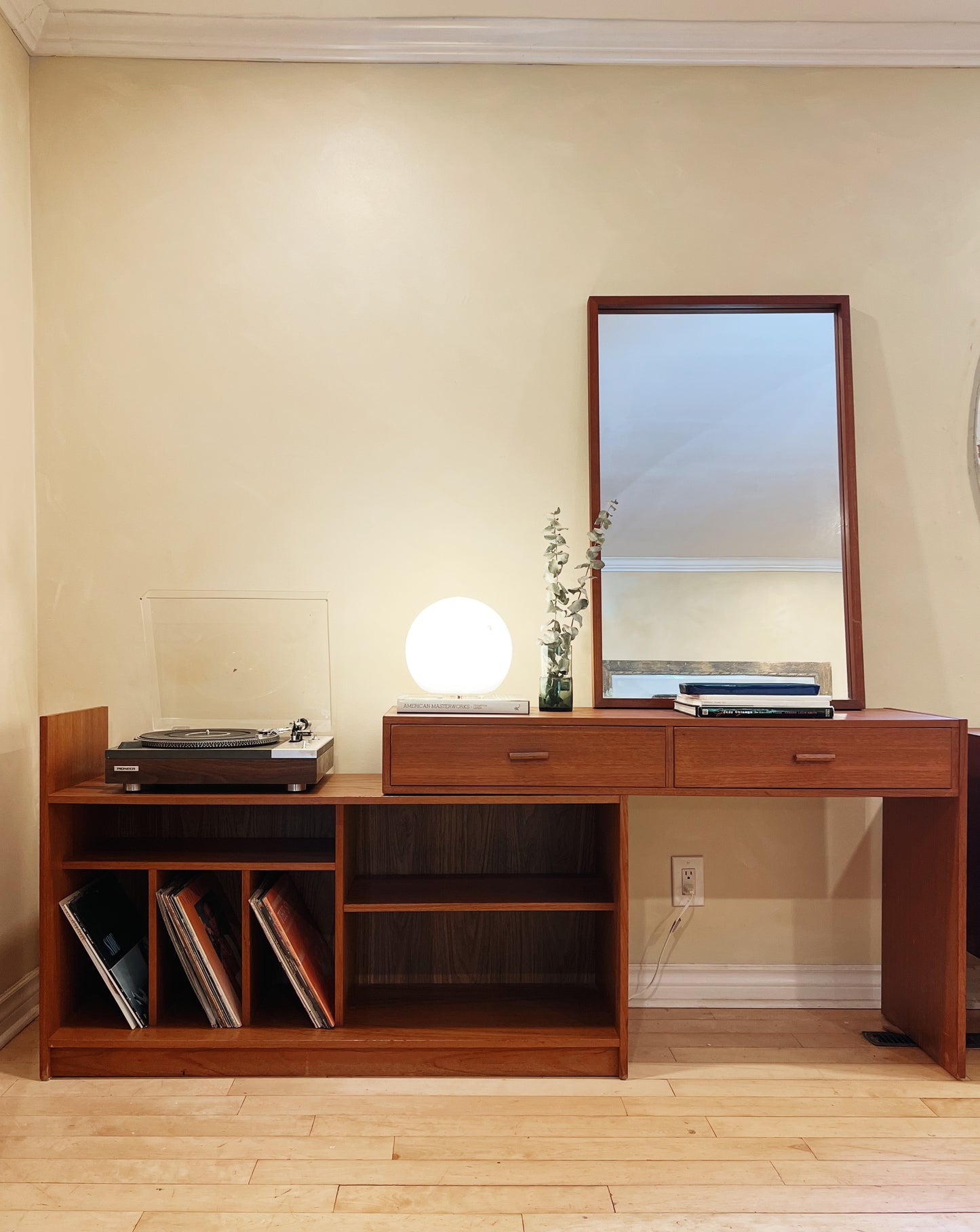 Modular Teak Entertainment Unit