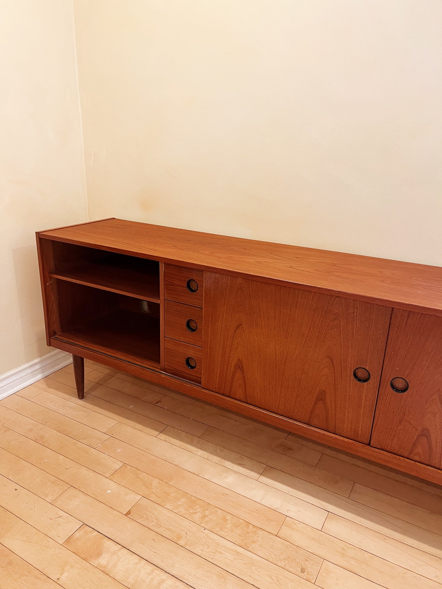 Long Teak Sideboard