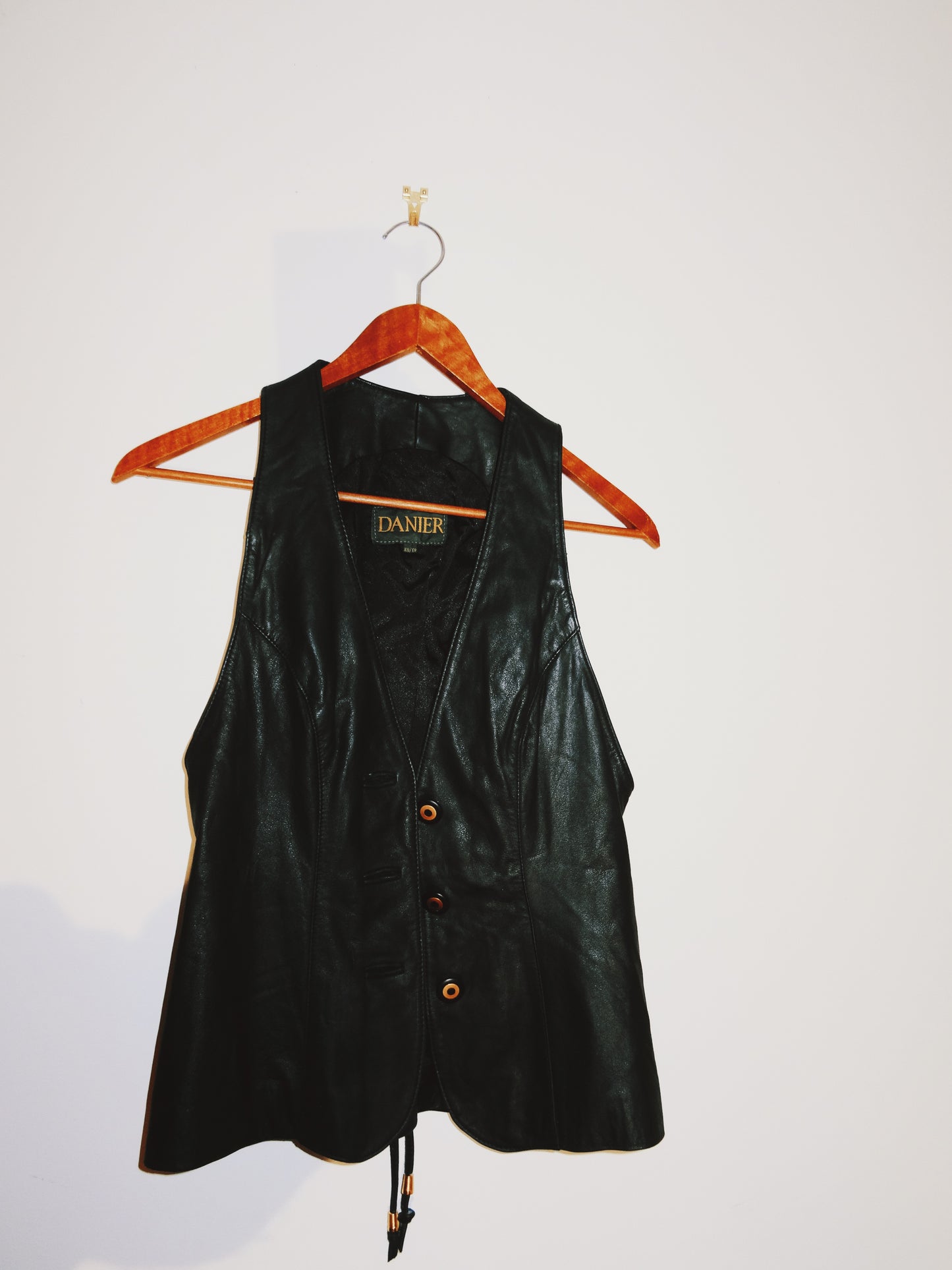 Leather Danier Vest