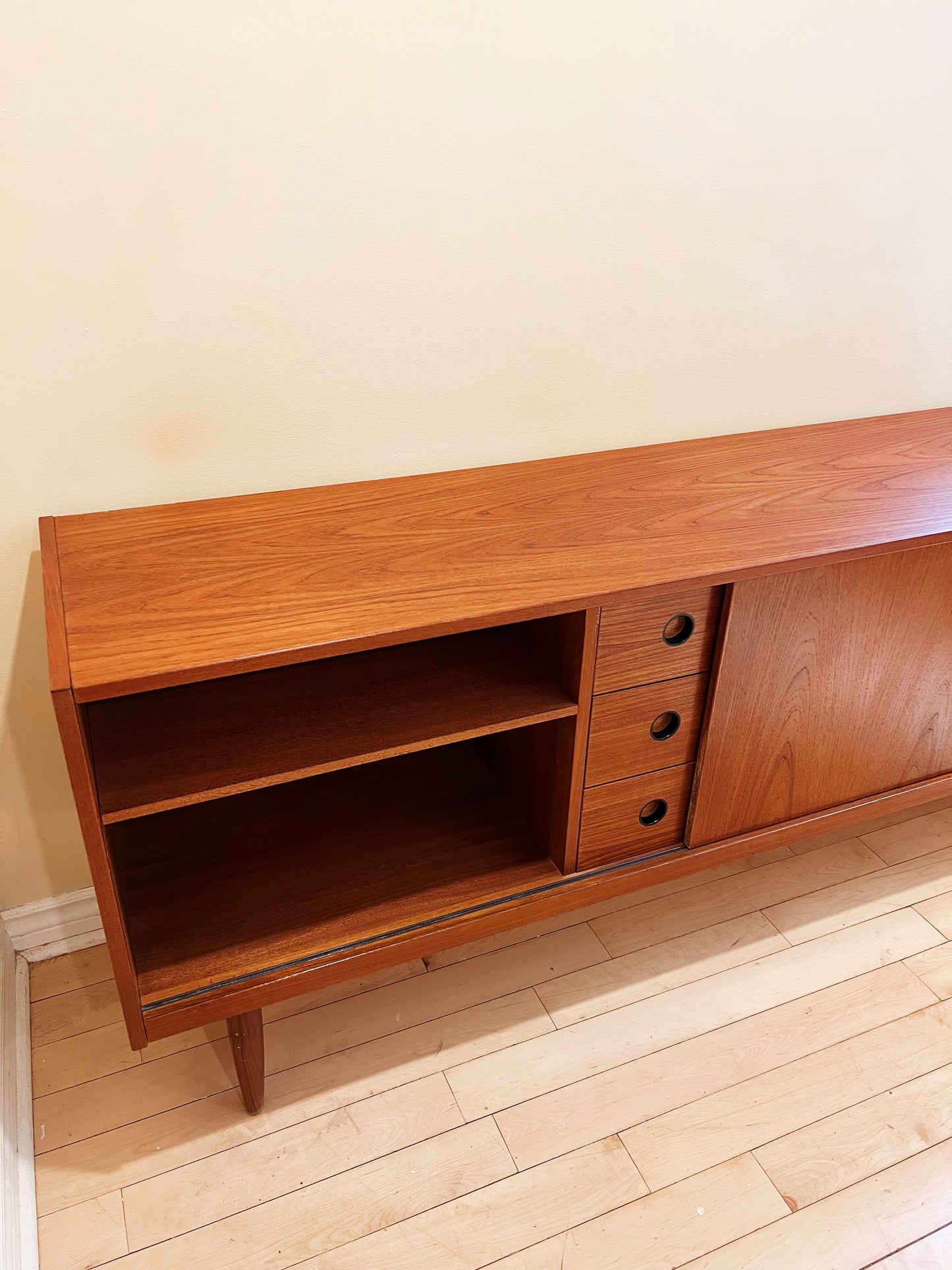 Long Teak Sideboard