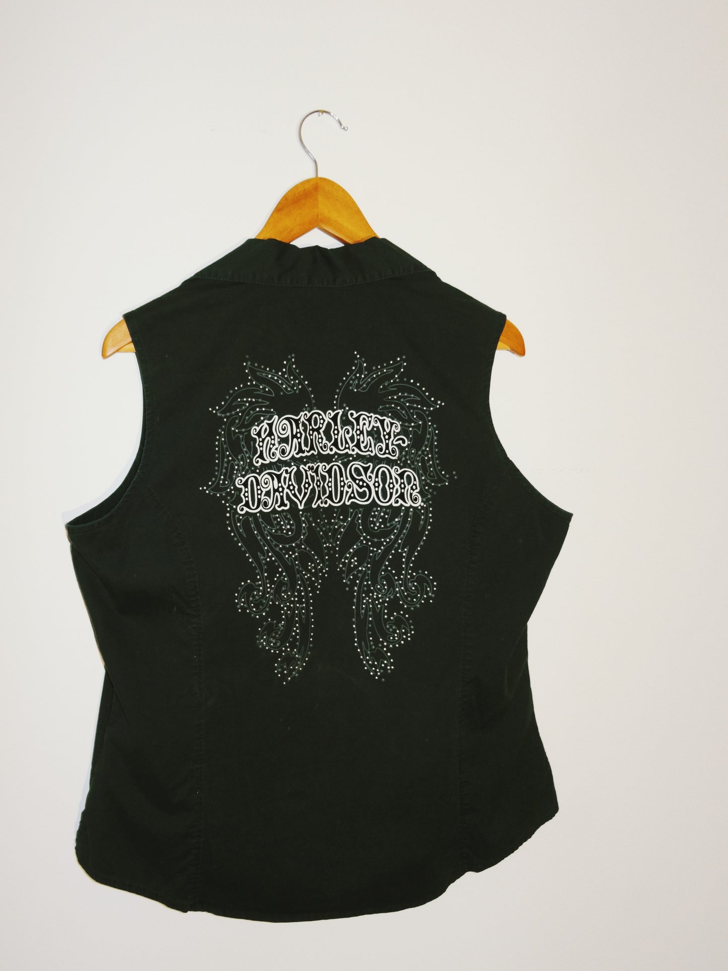 Vintage Harley Davidson Vest (size LARGE)