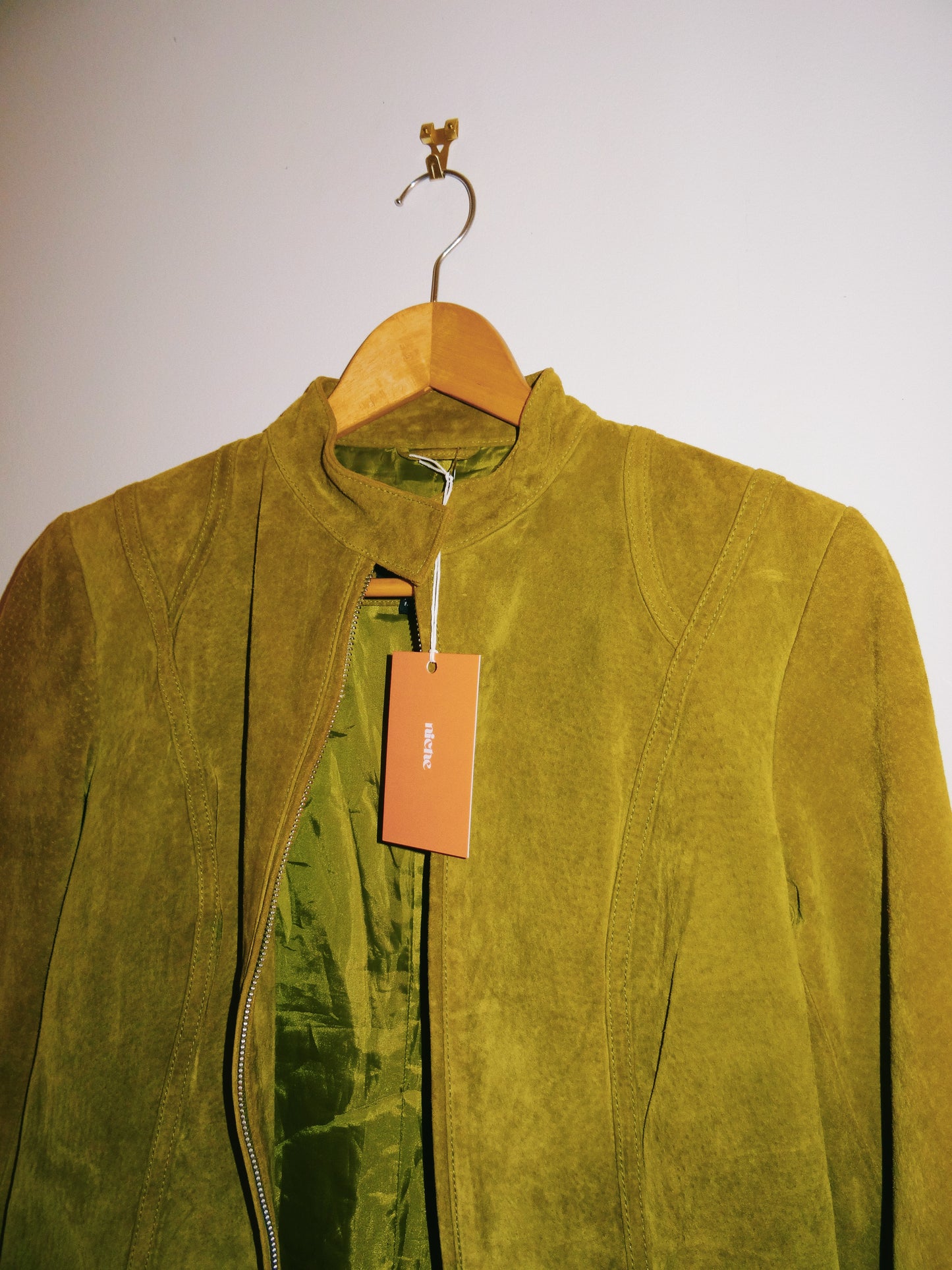 Green Zip Up Jacket