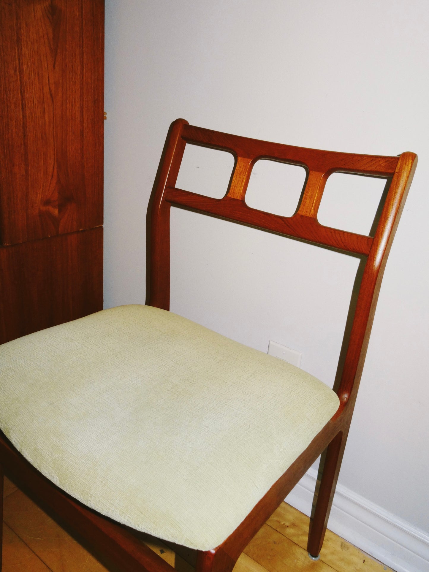 Set of Two Teak Chairs