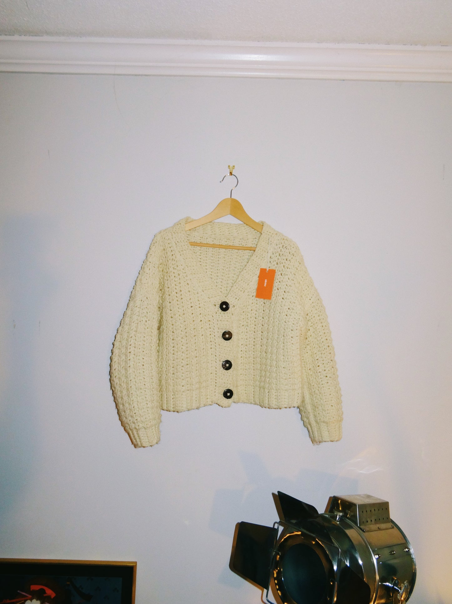 Cream/Off White Knit Sweater