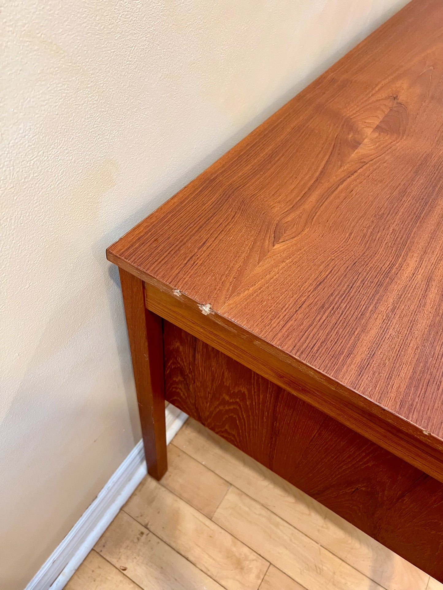 Danish Teak Domino Mobler Desk