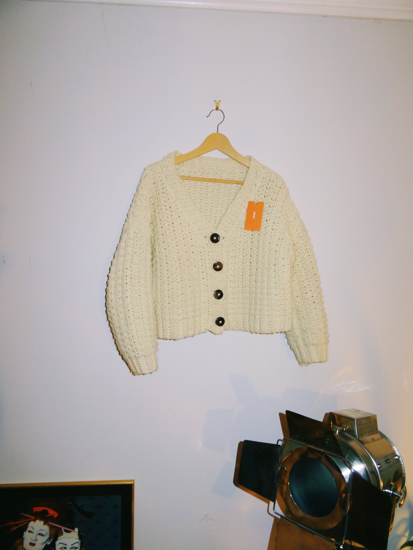 Cream/Off White Knit Sweater