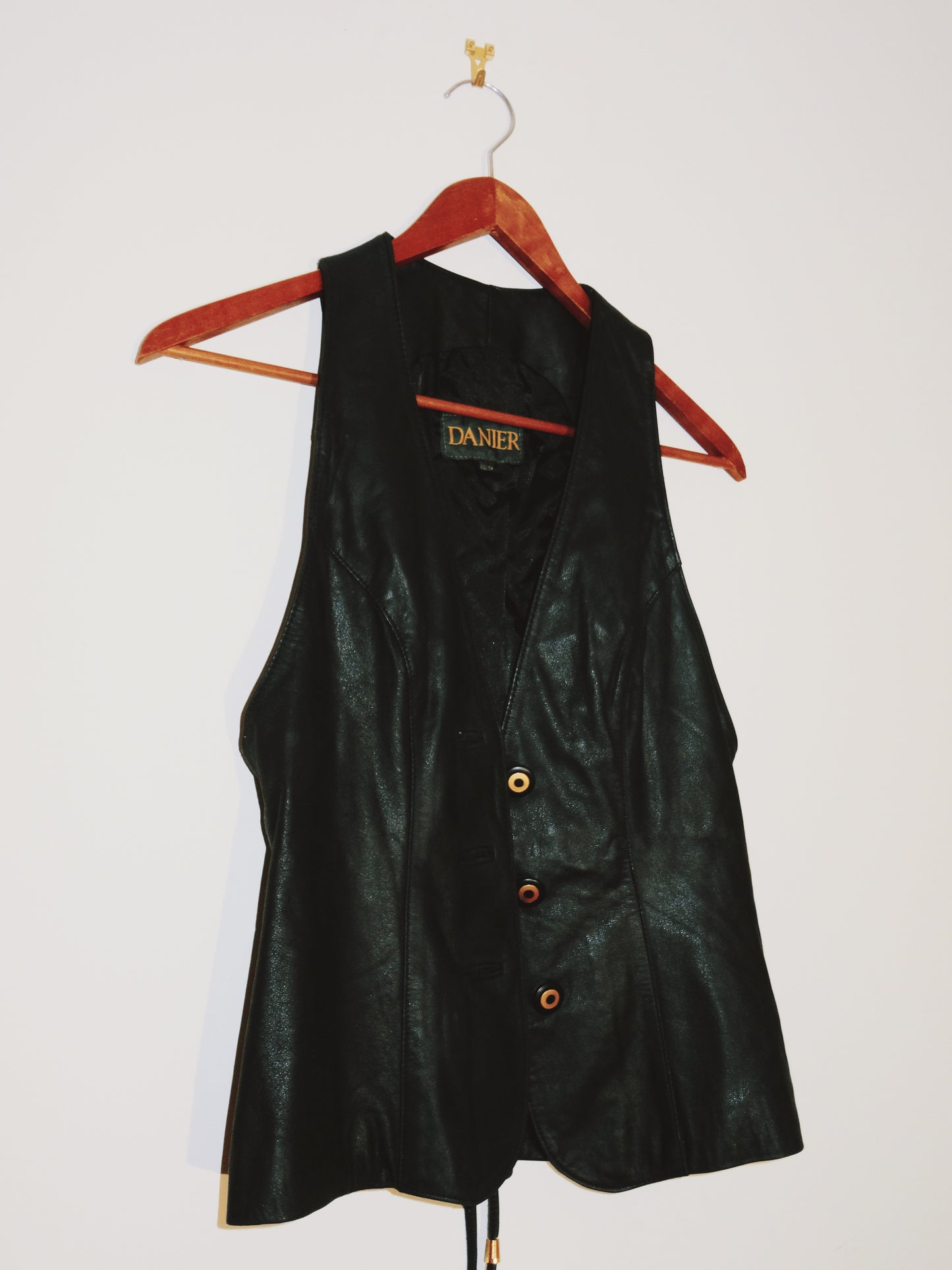 Leather Danier Vest