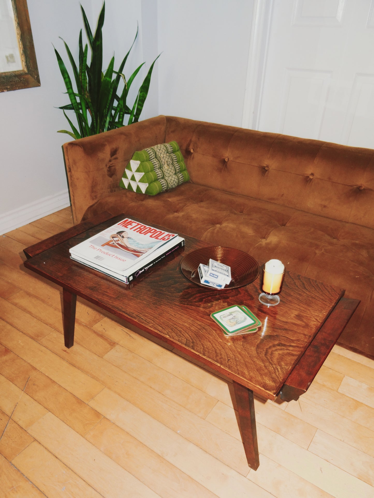 Rosewood Mid Century Style Coffee Table
