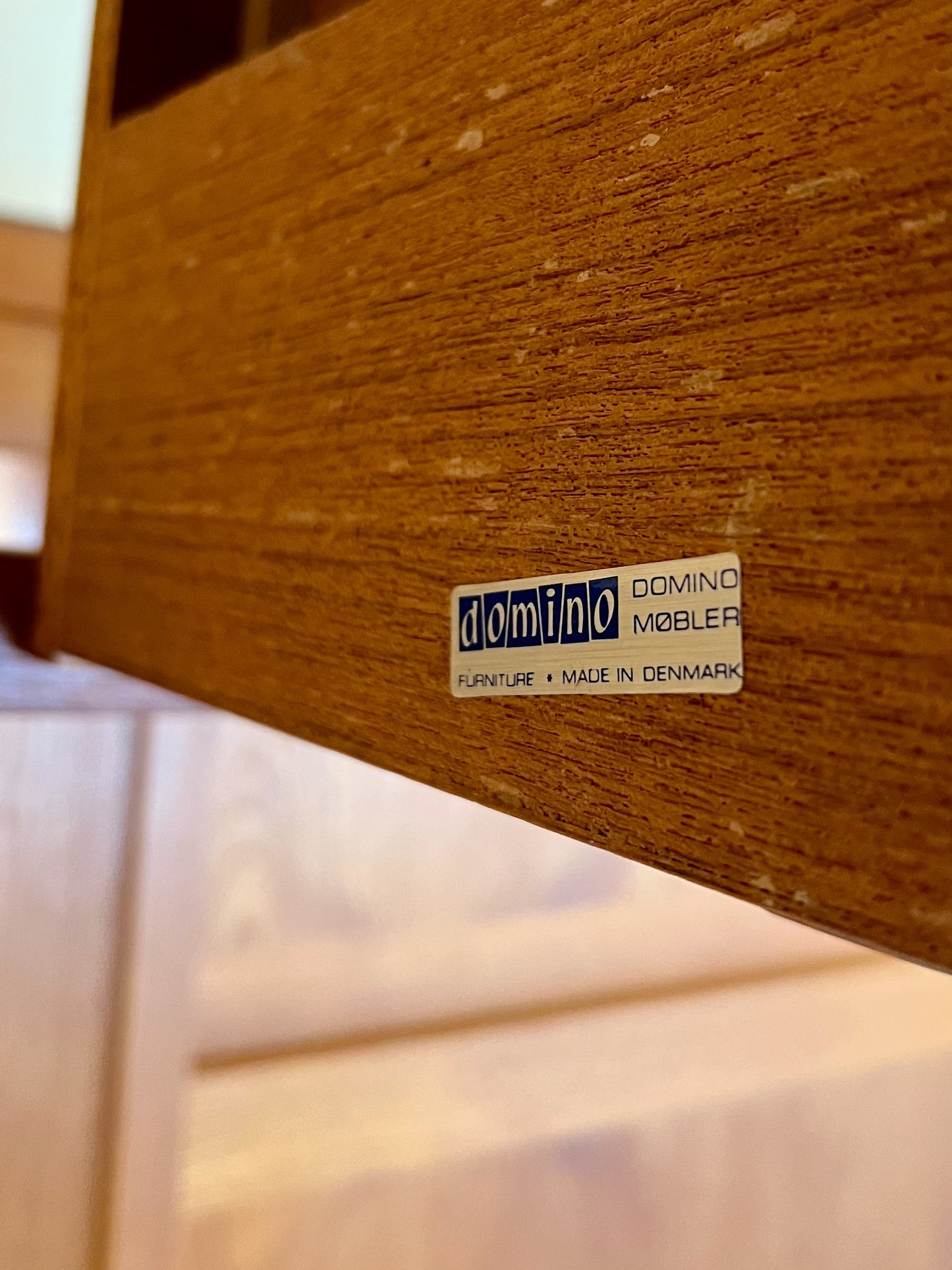 Danish Teak Domino Mobler Desk