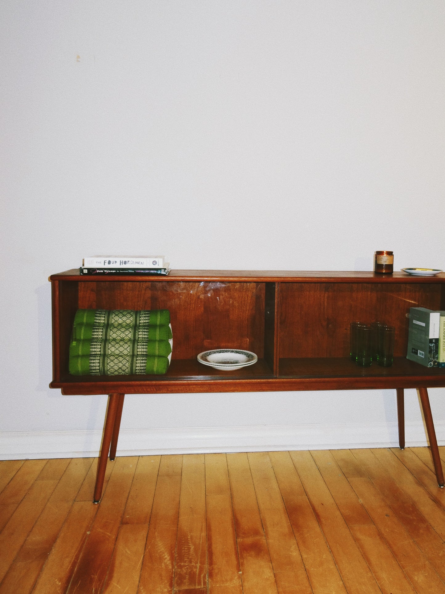 Teak Display Cabinet