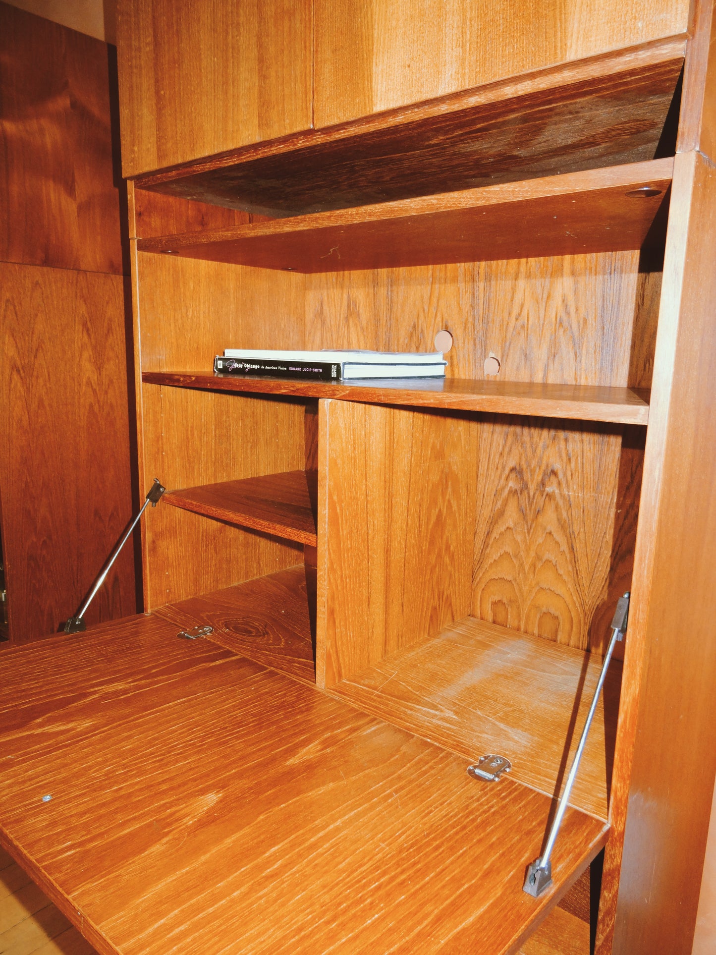 Danish Teak Cabinet/ Book Shelf #2
