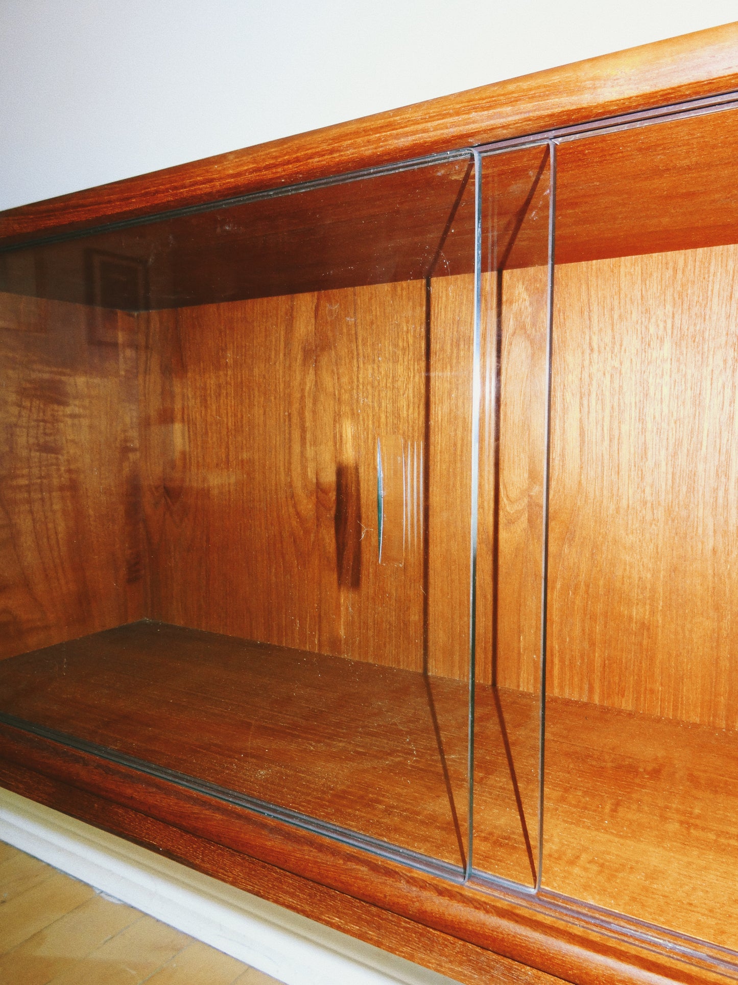 Teak Display Cabinet