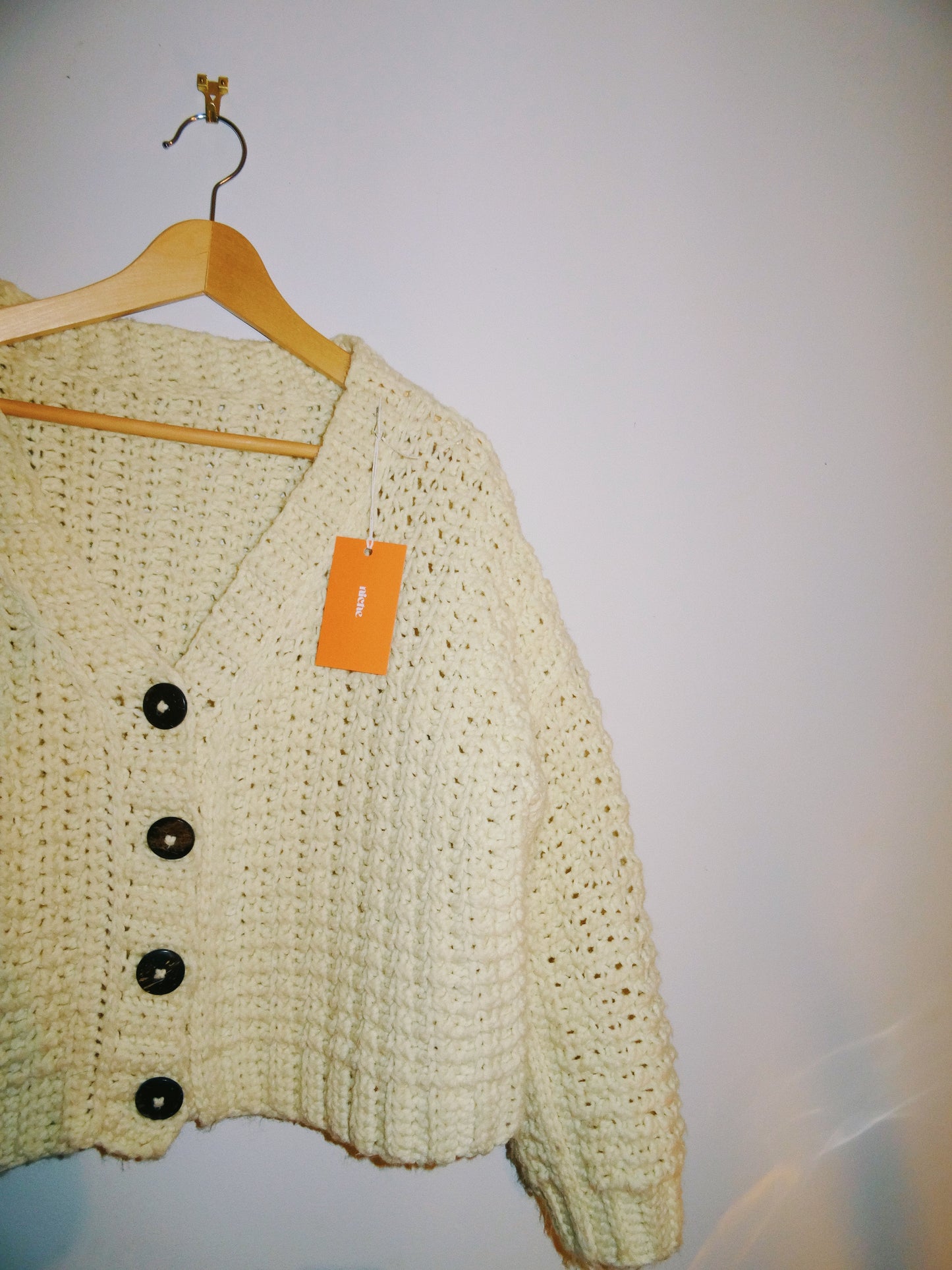 Cream/Off White Knit Sweater