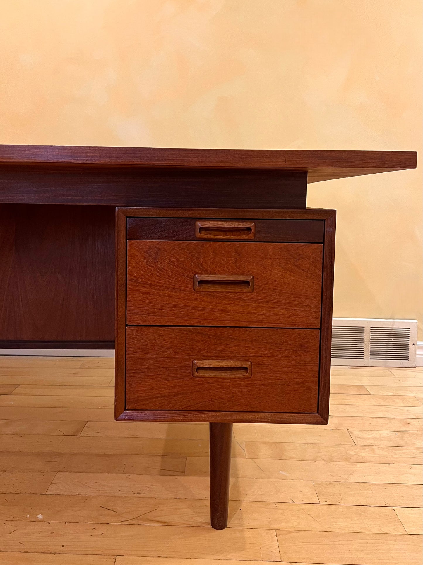 R.S Associates Teak Executive Desk