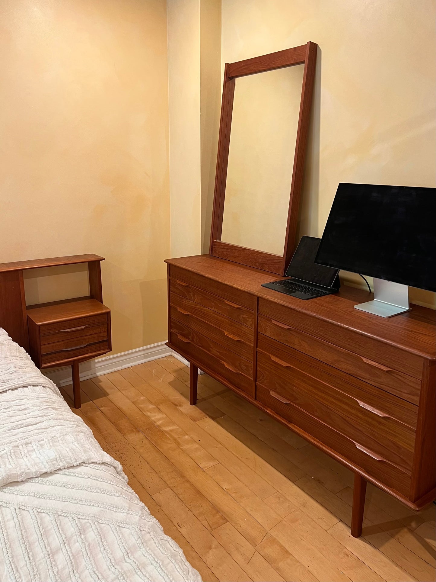 Six Drawer Scandinavian Teak Dresser