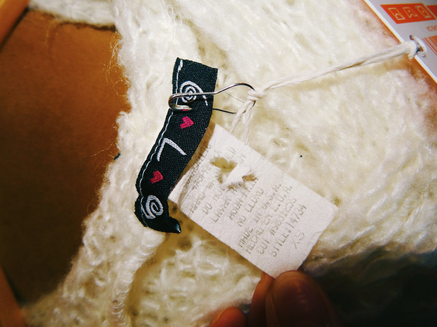 White Knit Sleeveless Crop