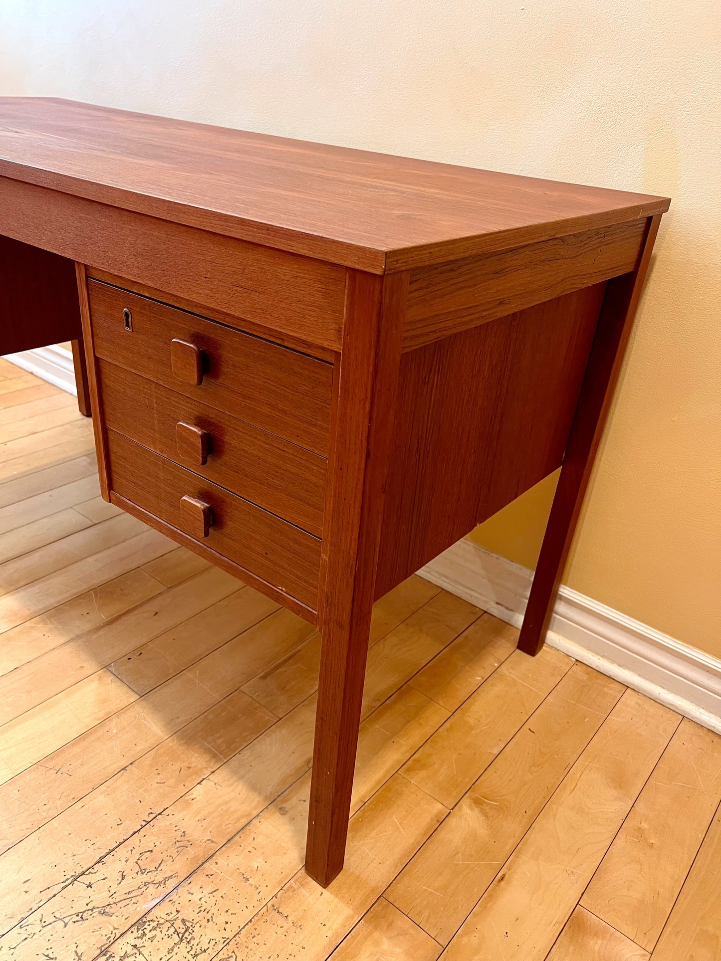 Danish Teak Domino Mobler Desk
