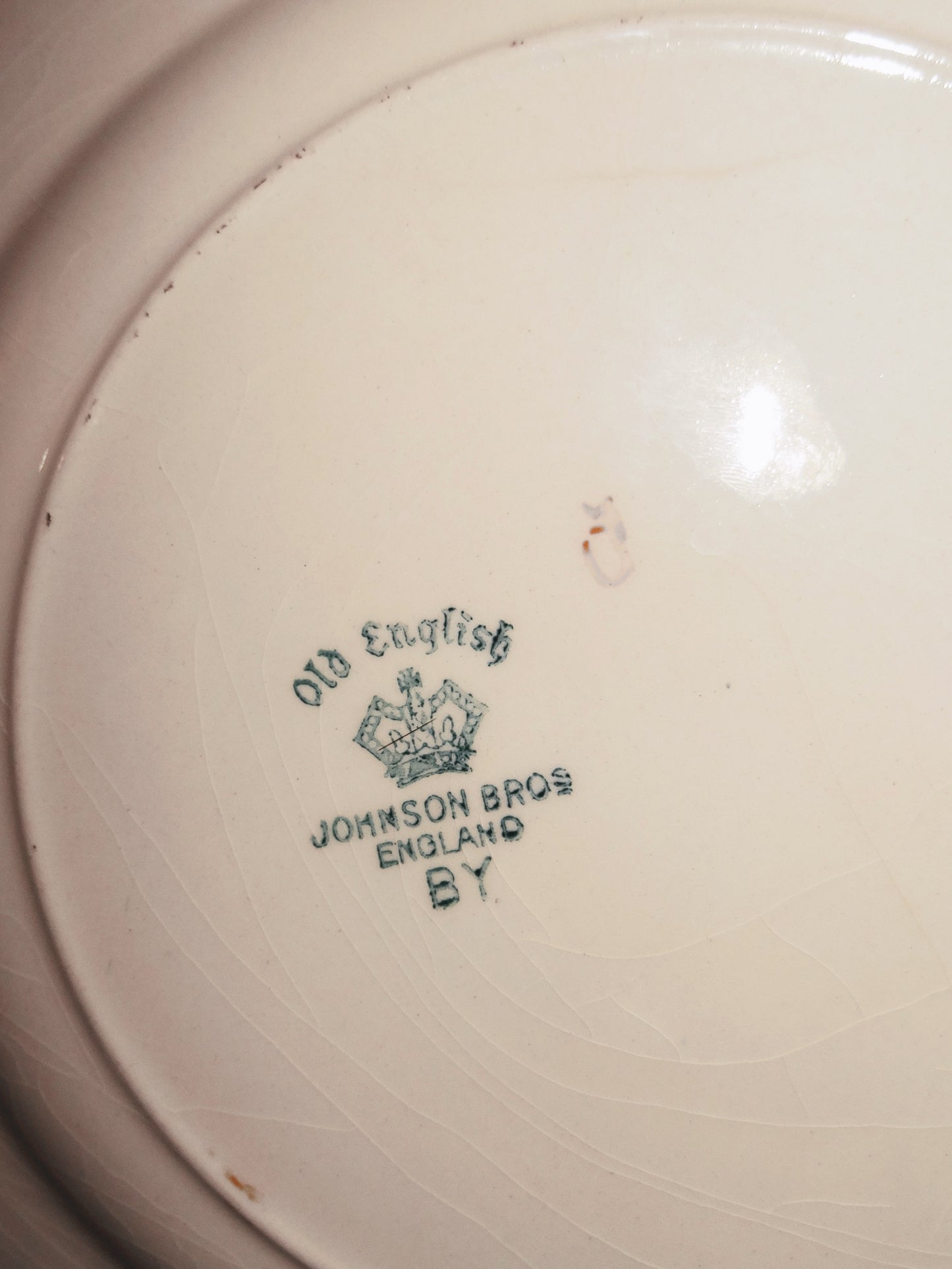 Vintage English Johnson Bros Plate Set of Four