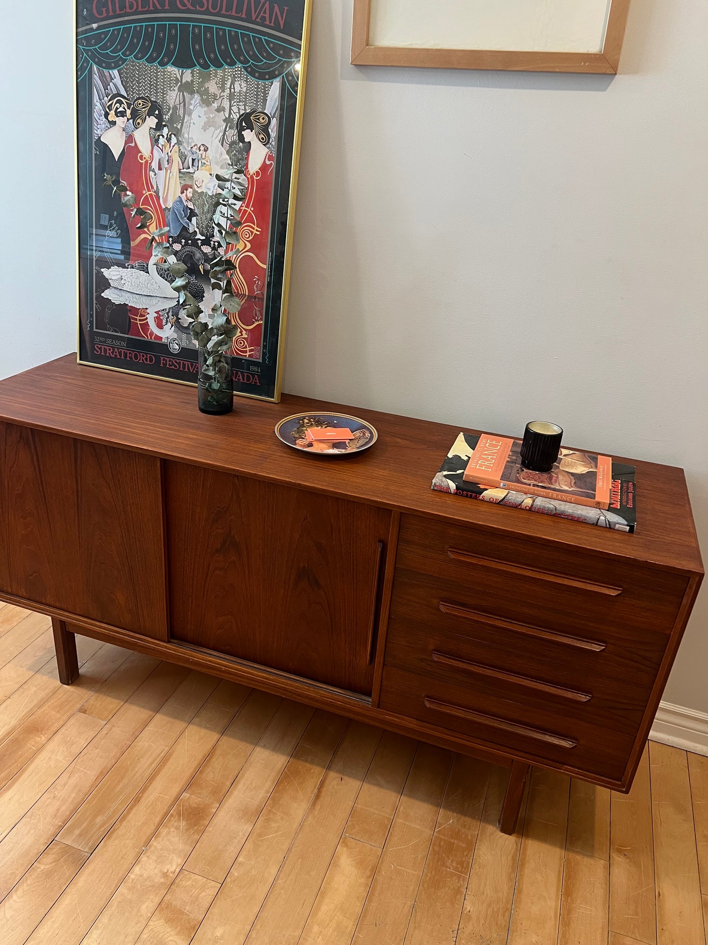 Mid Century Teak Credenza