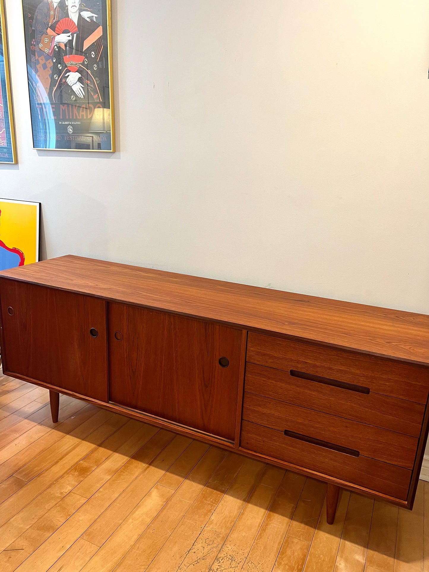 Solid Teak Sideboard