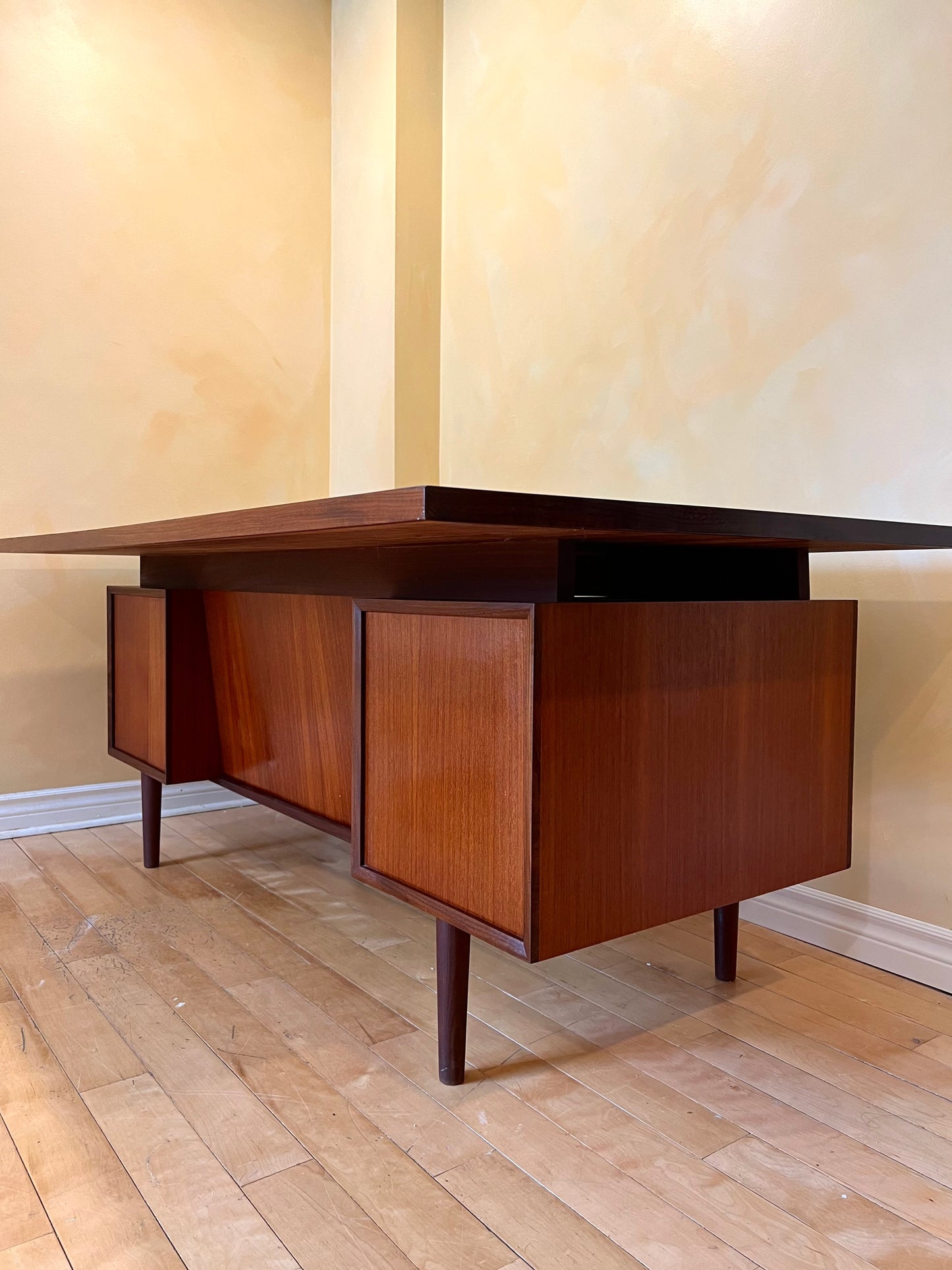 R.S Associates Teak Executive Desk