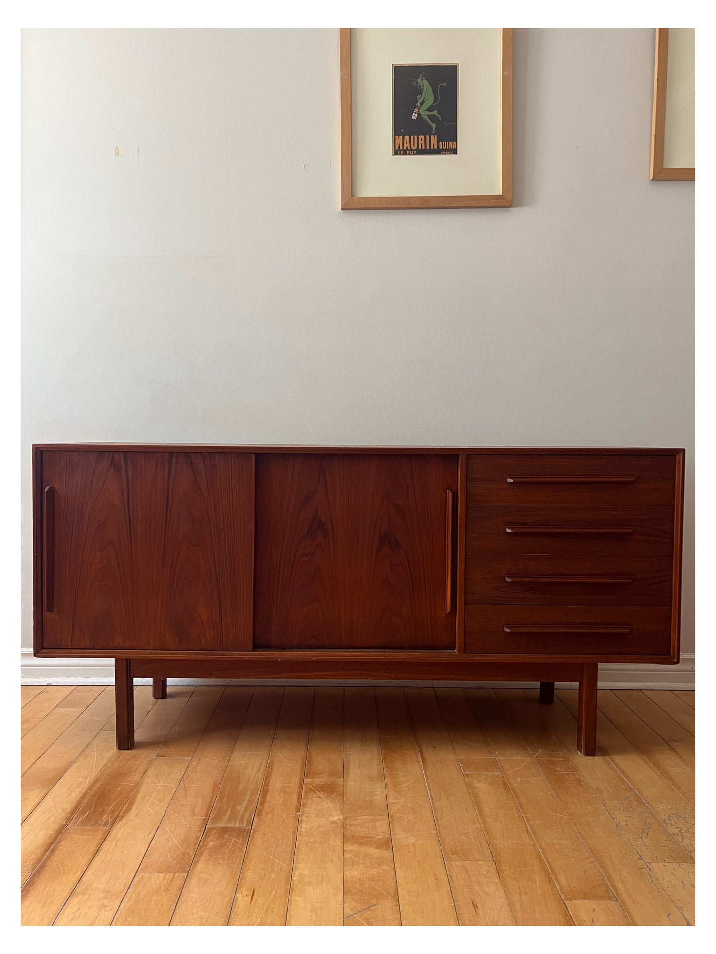 Mid Century Teak Credenza