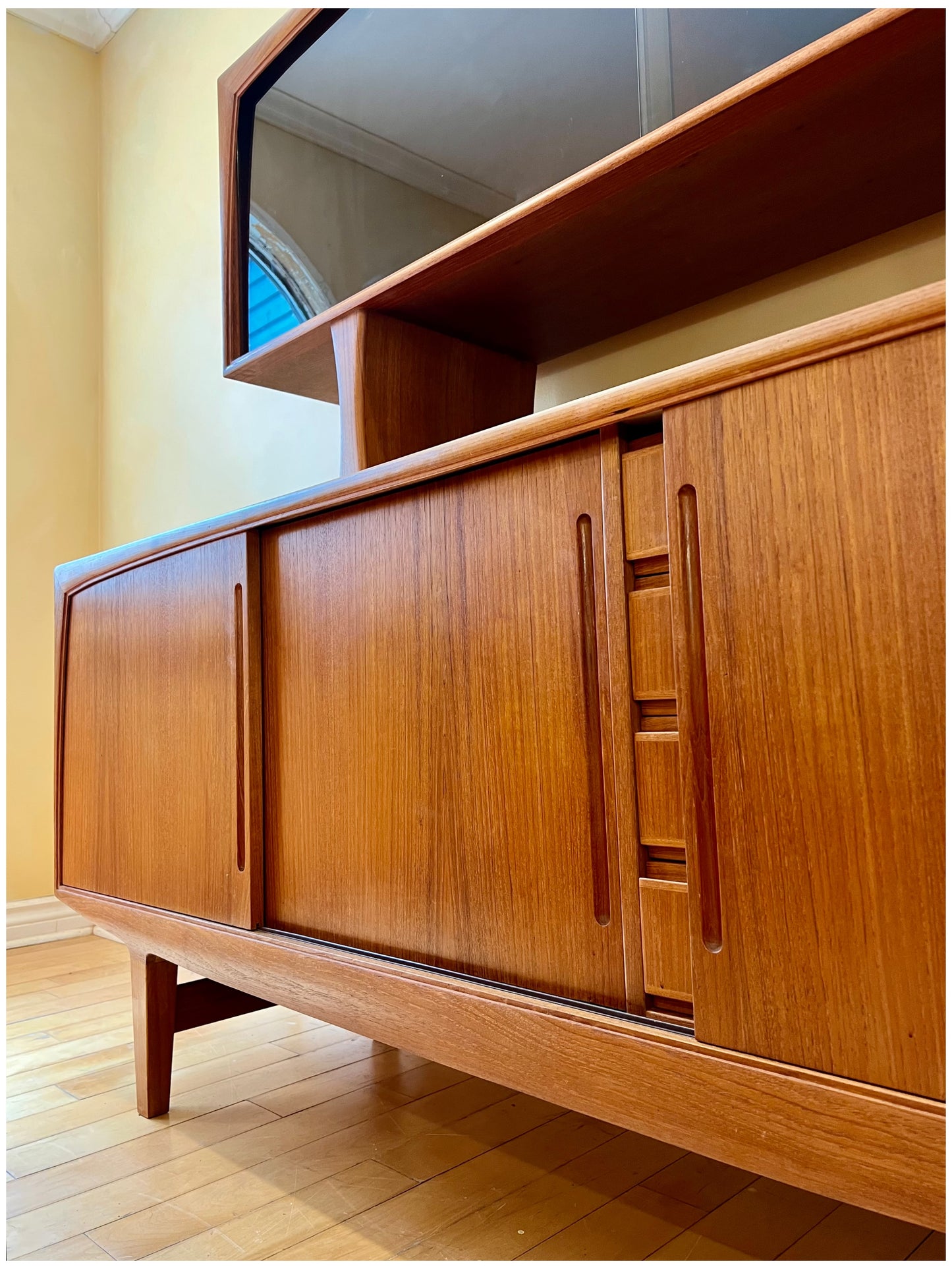 Jensen & Son Teak Credenza and Hutch