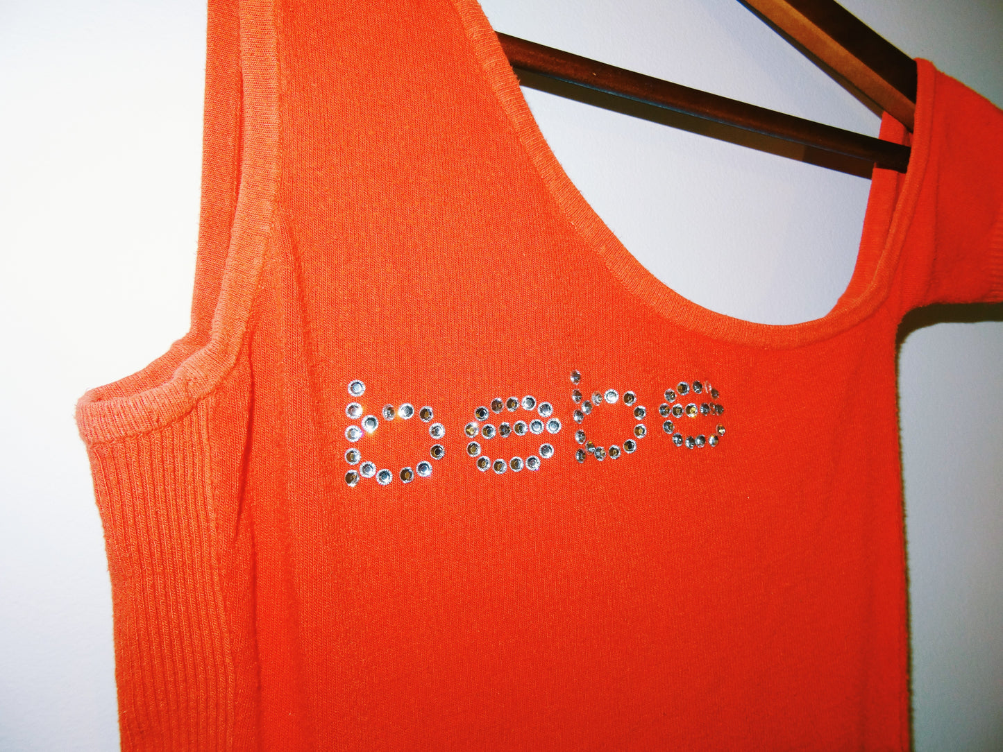 Off Shoulder BEBE Top (2-4)