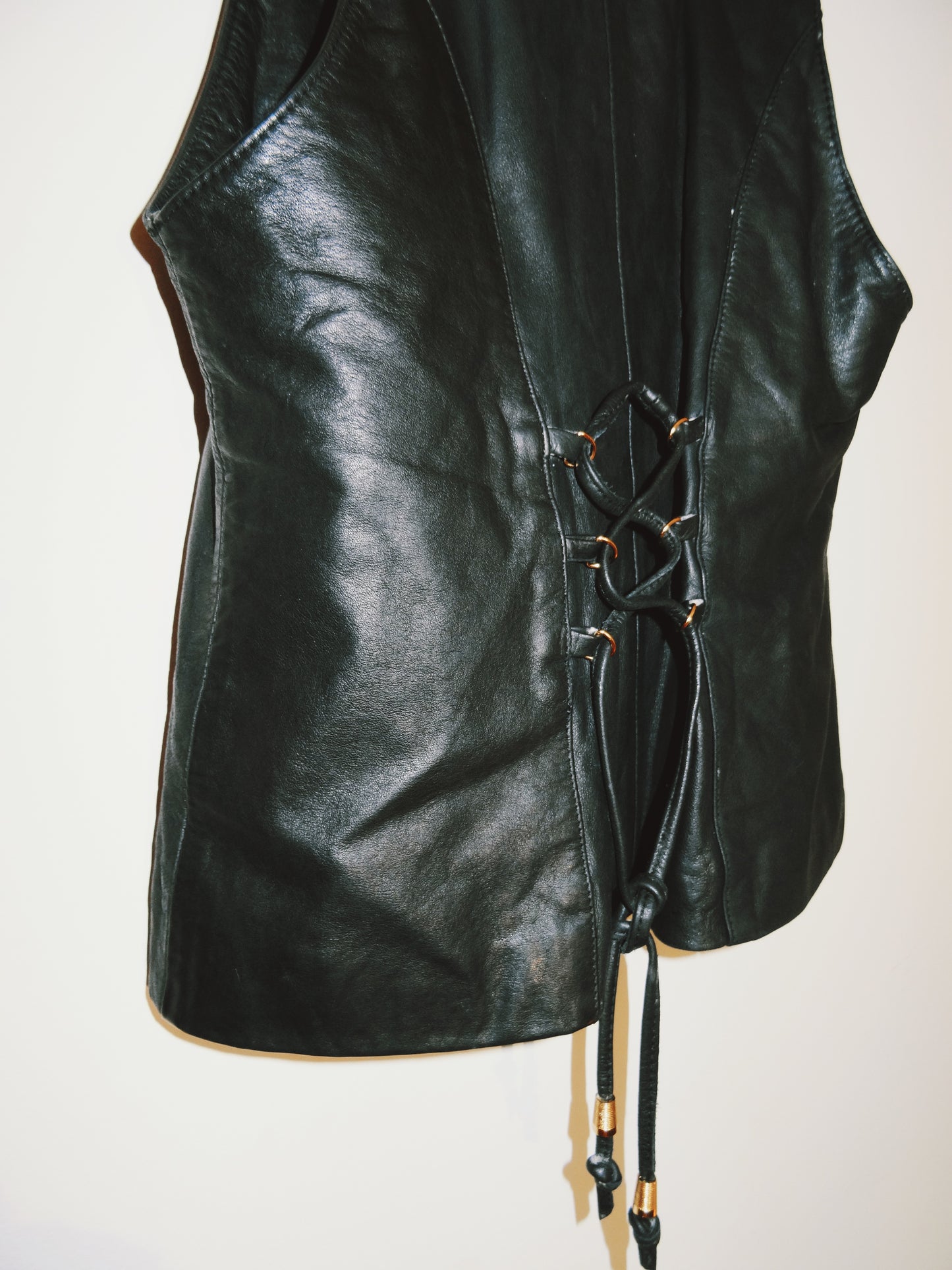 Leather Danier Vest