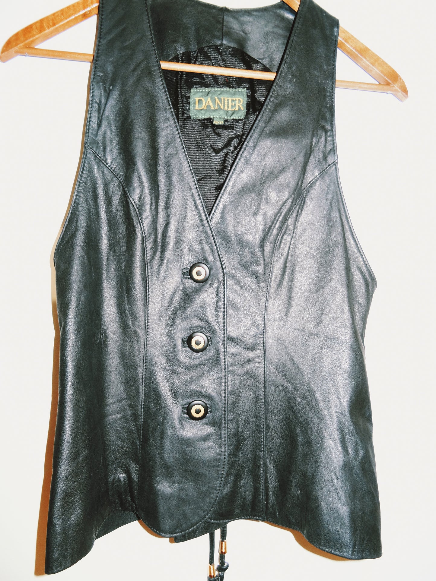 Leather Danier Vest