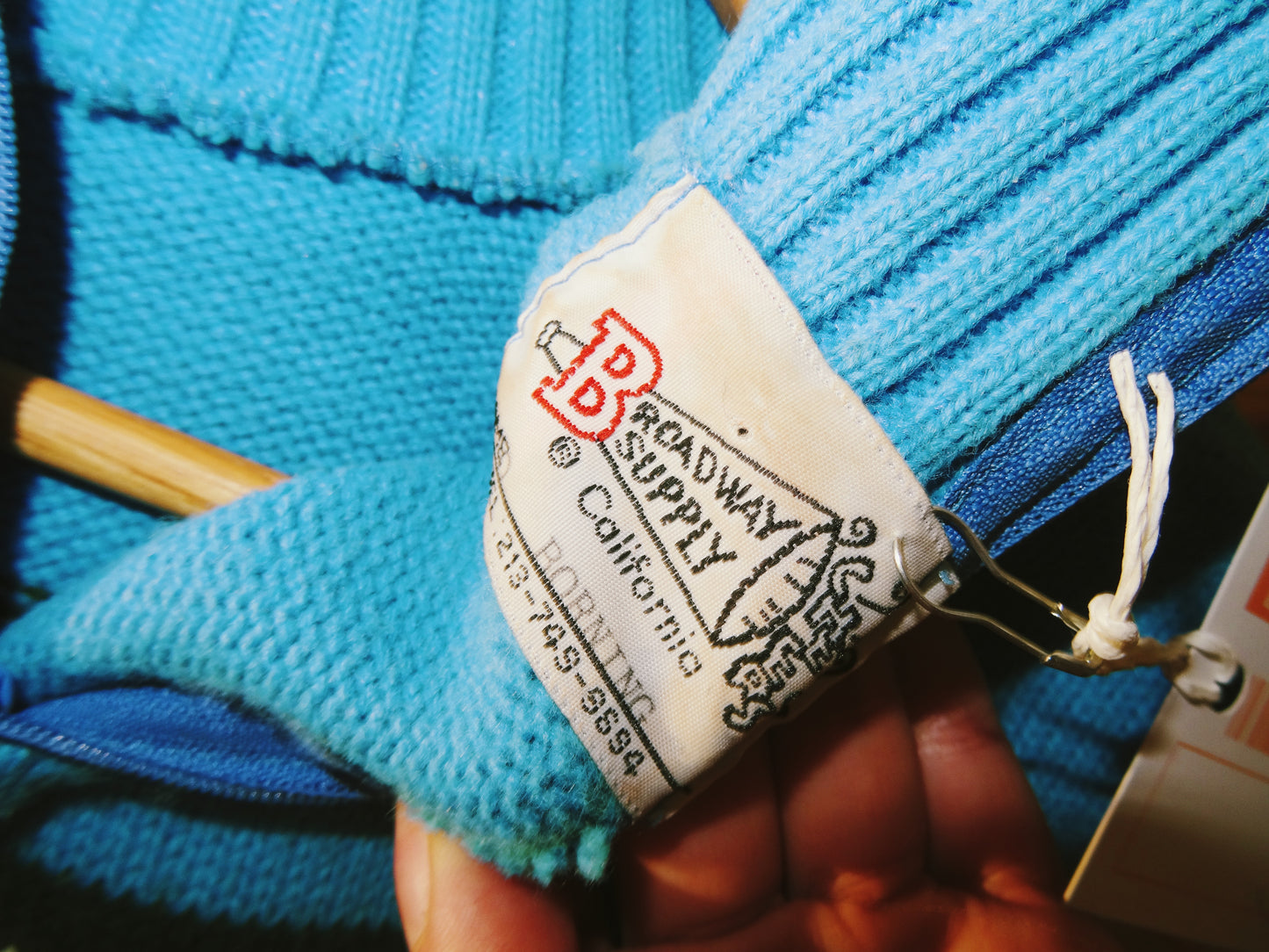 Vintage Sleeveless Knit Quarter Zip