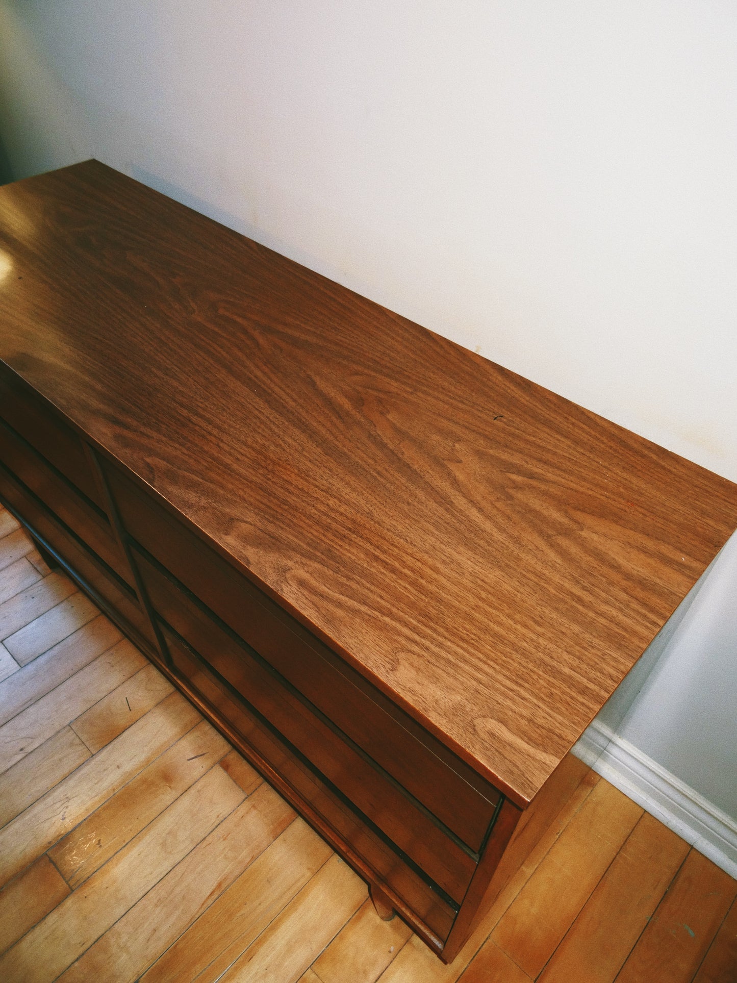 Six Drawer Walnut Dresser #1