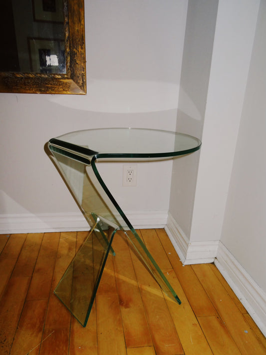 Tempered Glass Sidetable