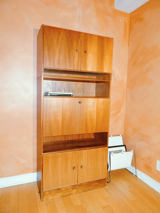 Danish Teak Cabinet/ Book Shelf #2