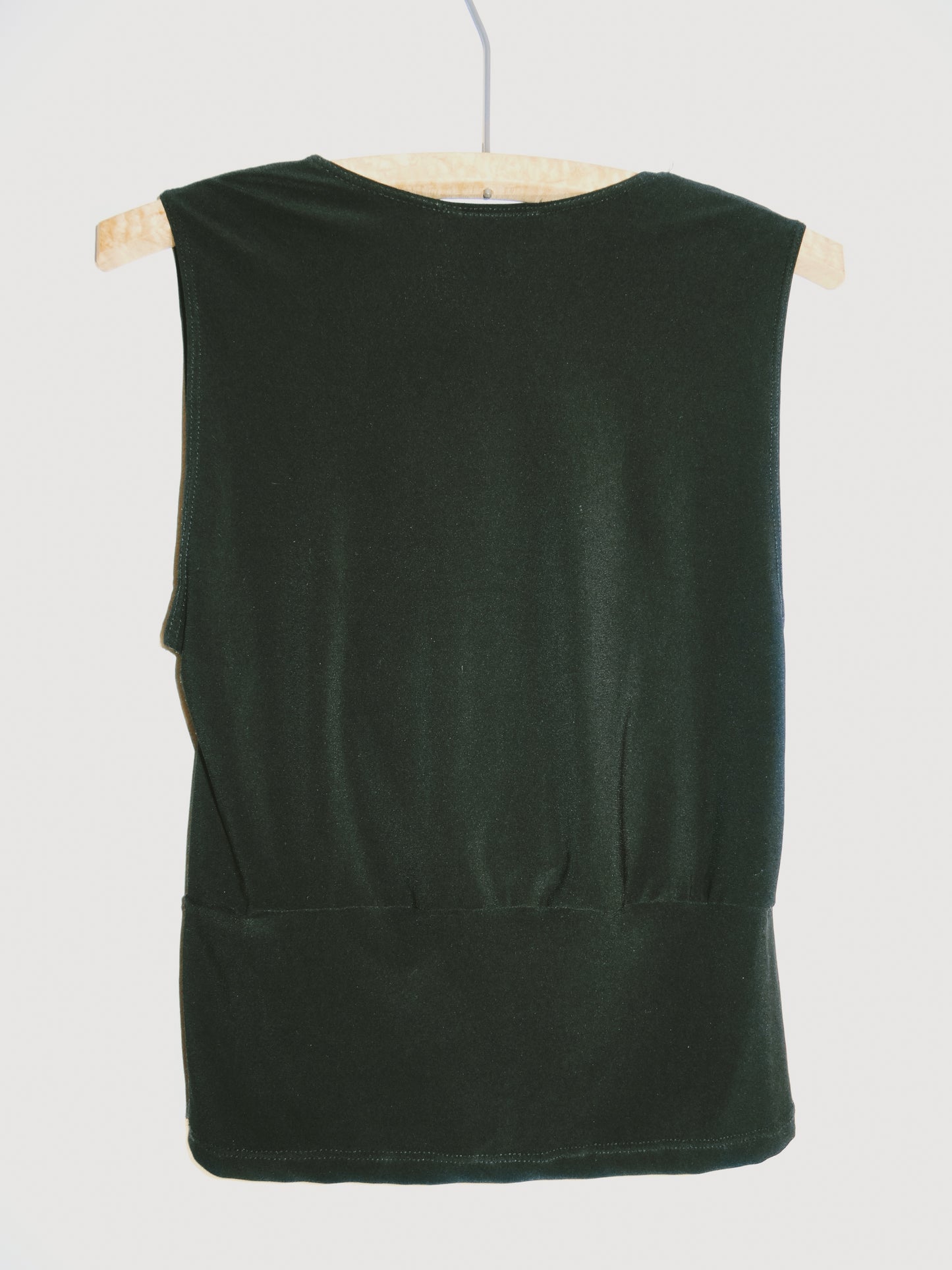 Black Plunge Top (Size Med)