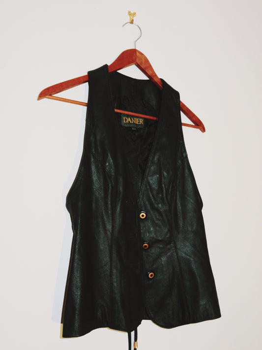 Leather Danier Vest