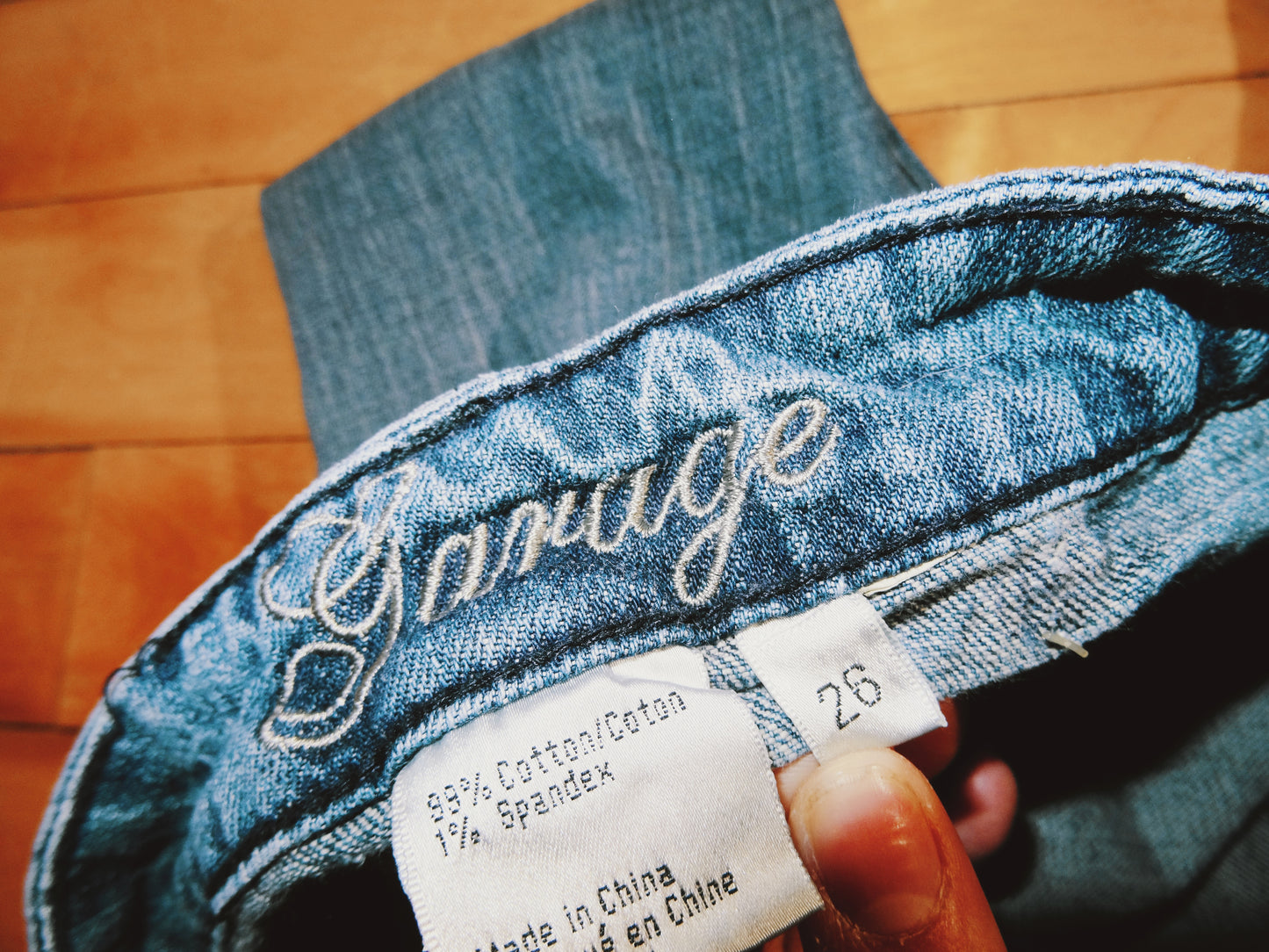 Low Rise Bootcut Denim (Size 26)