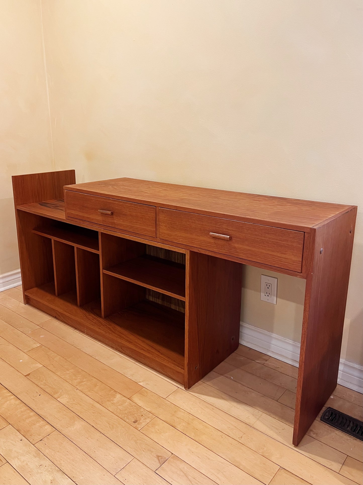 Modular Teak Entertainment Unit
