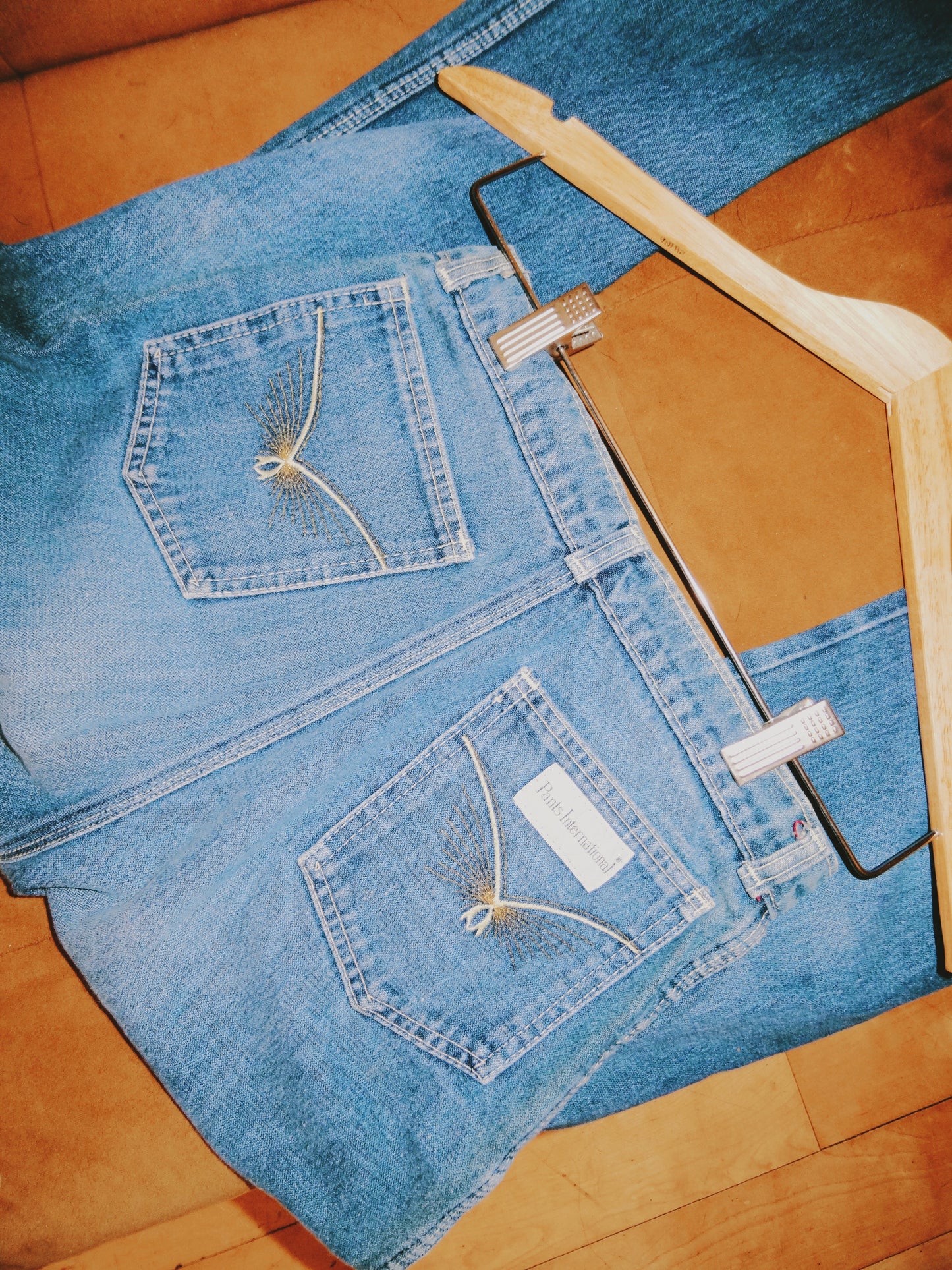 High Waisted Denim Jeans