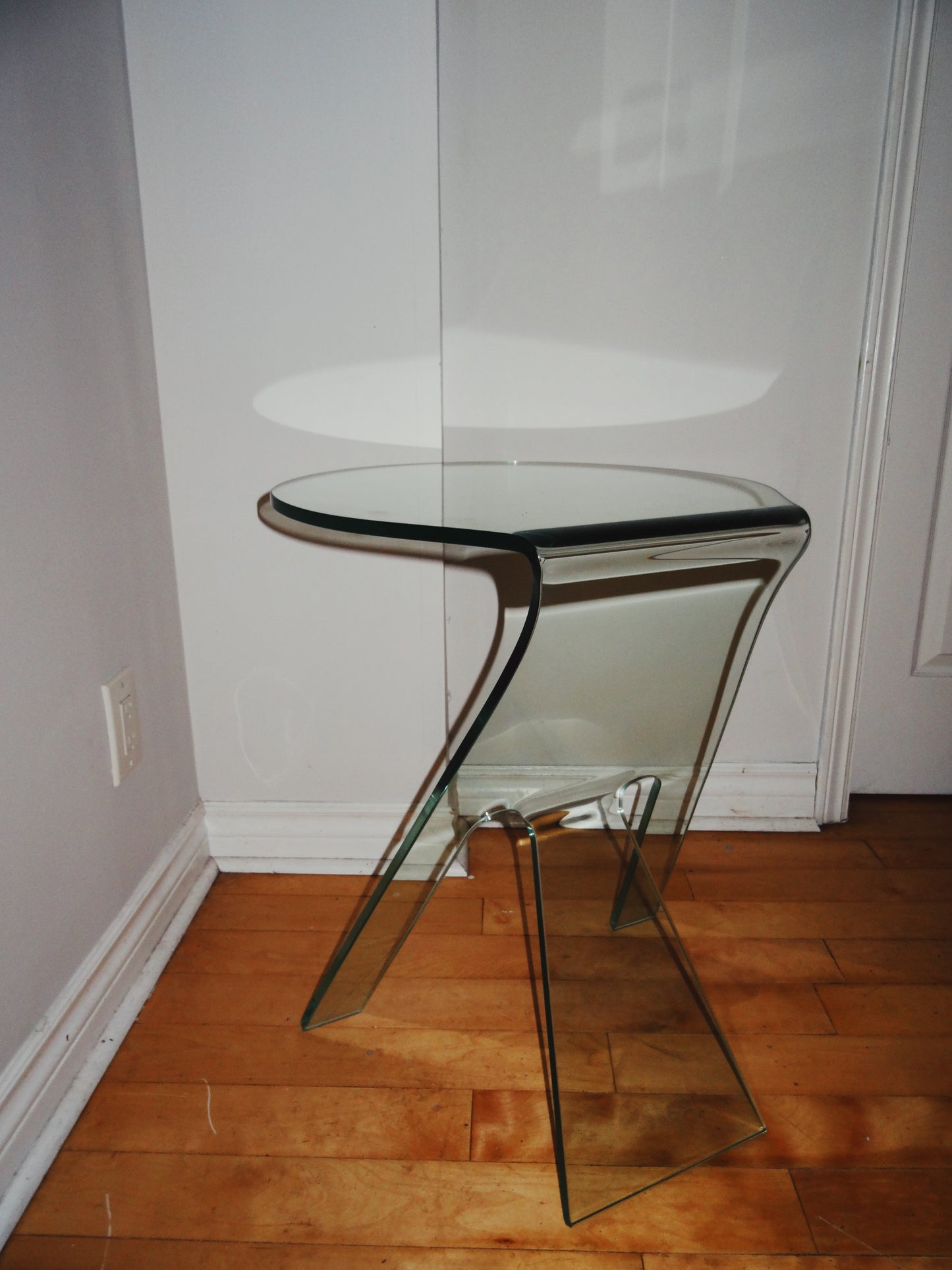 Tempered Glass Sidetable