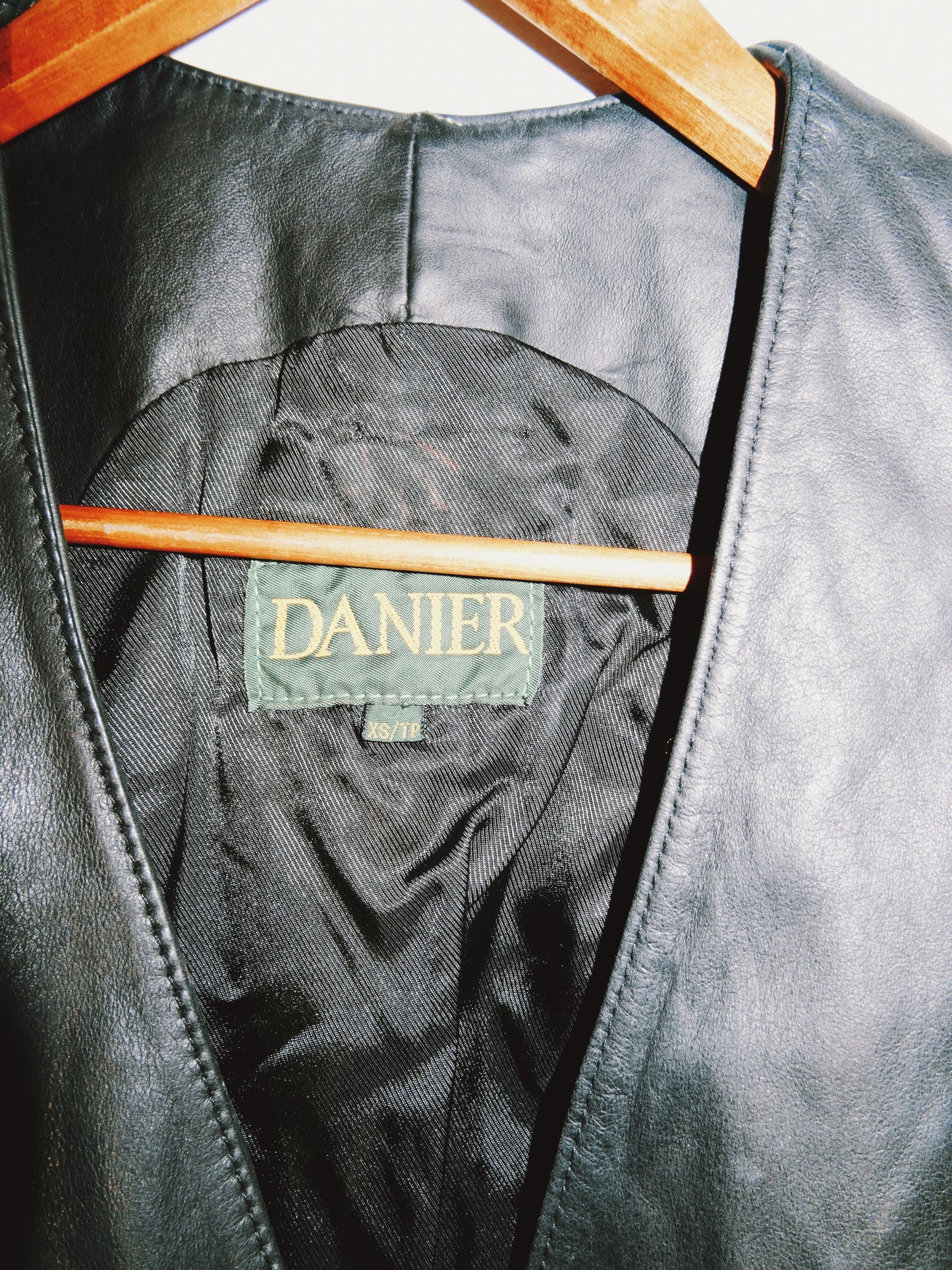 Leather Danier Vest
