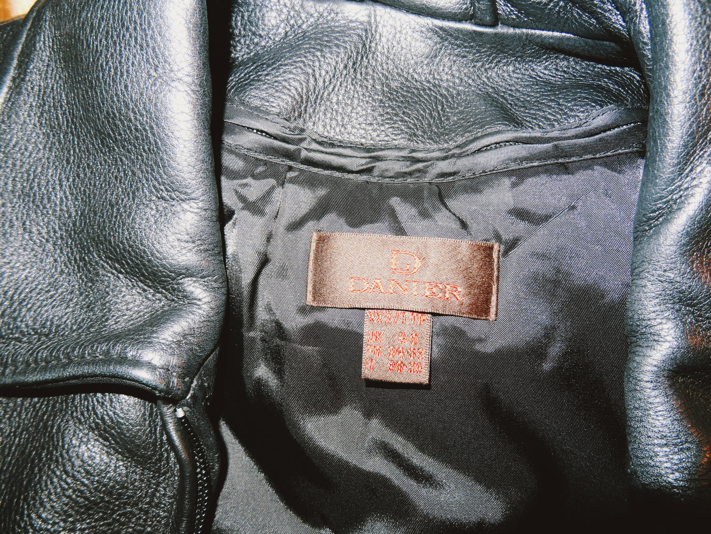 Black Danier Leather Jacket (Size 4-6)