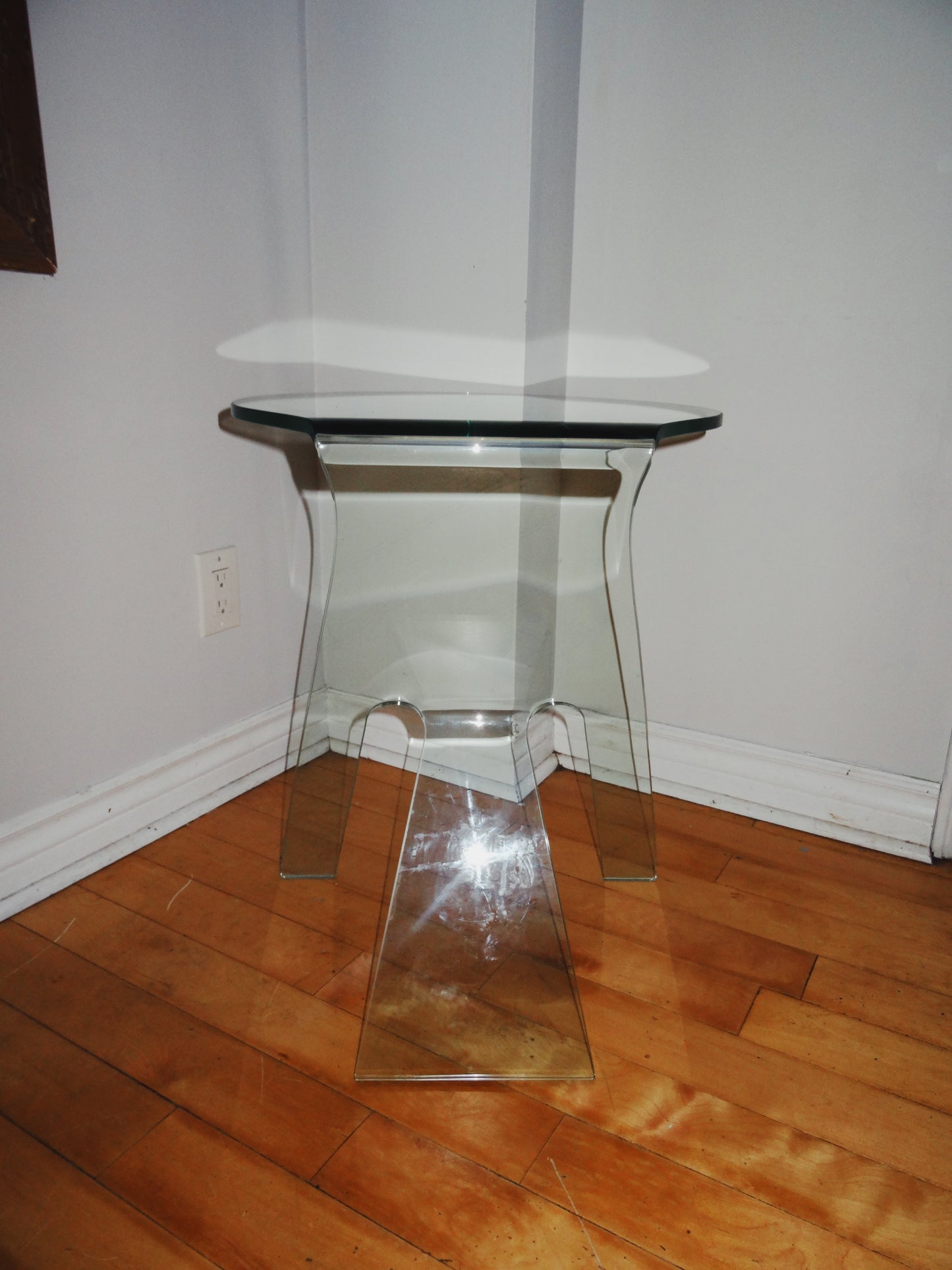 Tempered Glass Sidetable