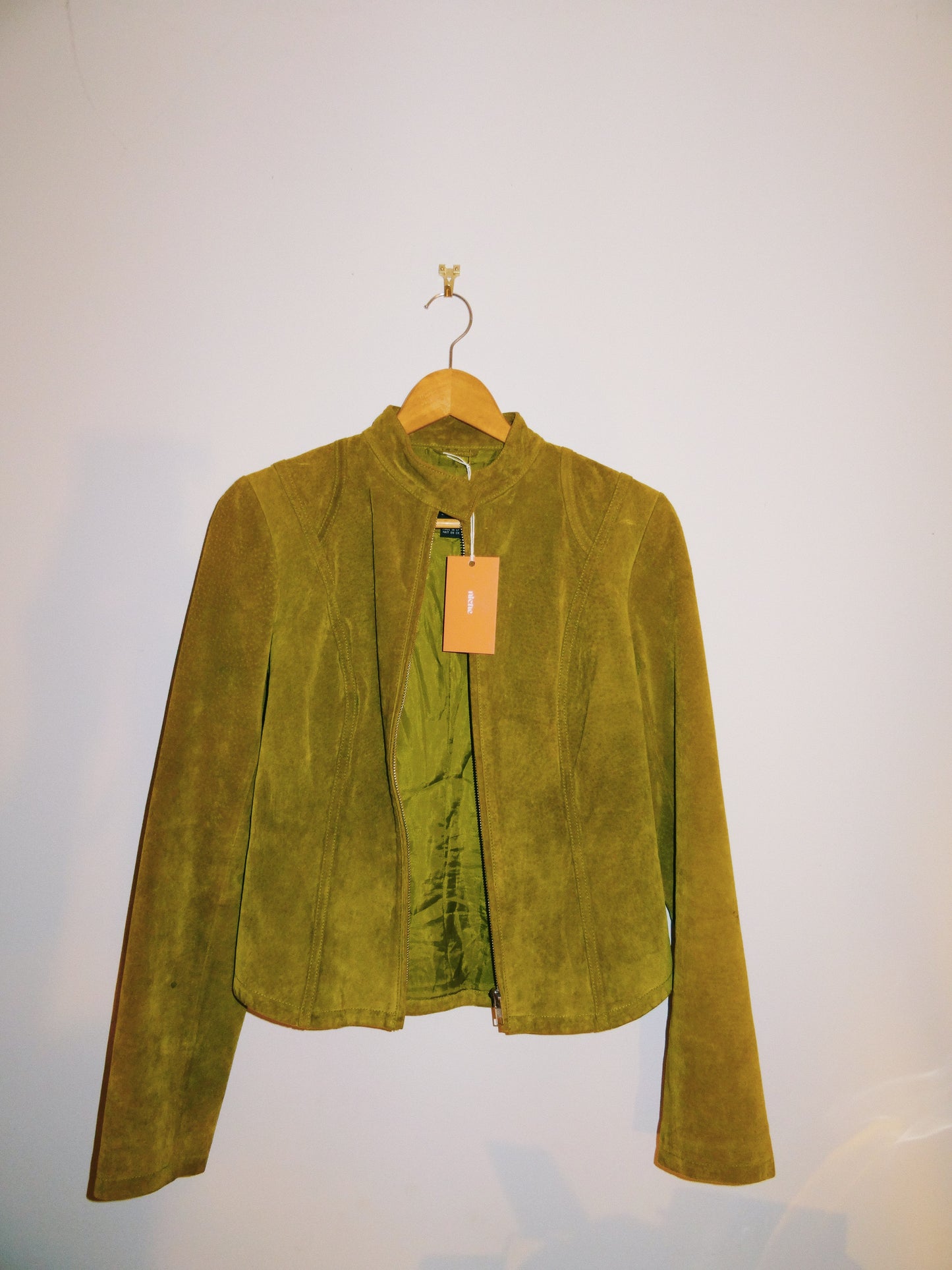 Green Zip Up Jacket