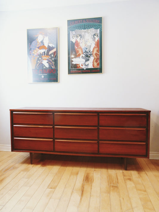 Mid Century HPL Nine Drawer #2