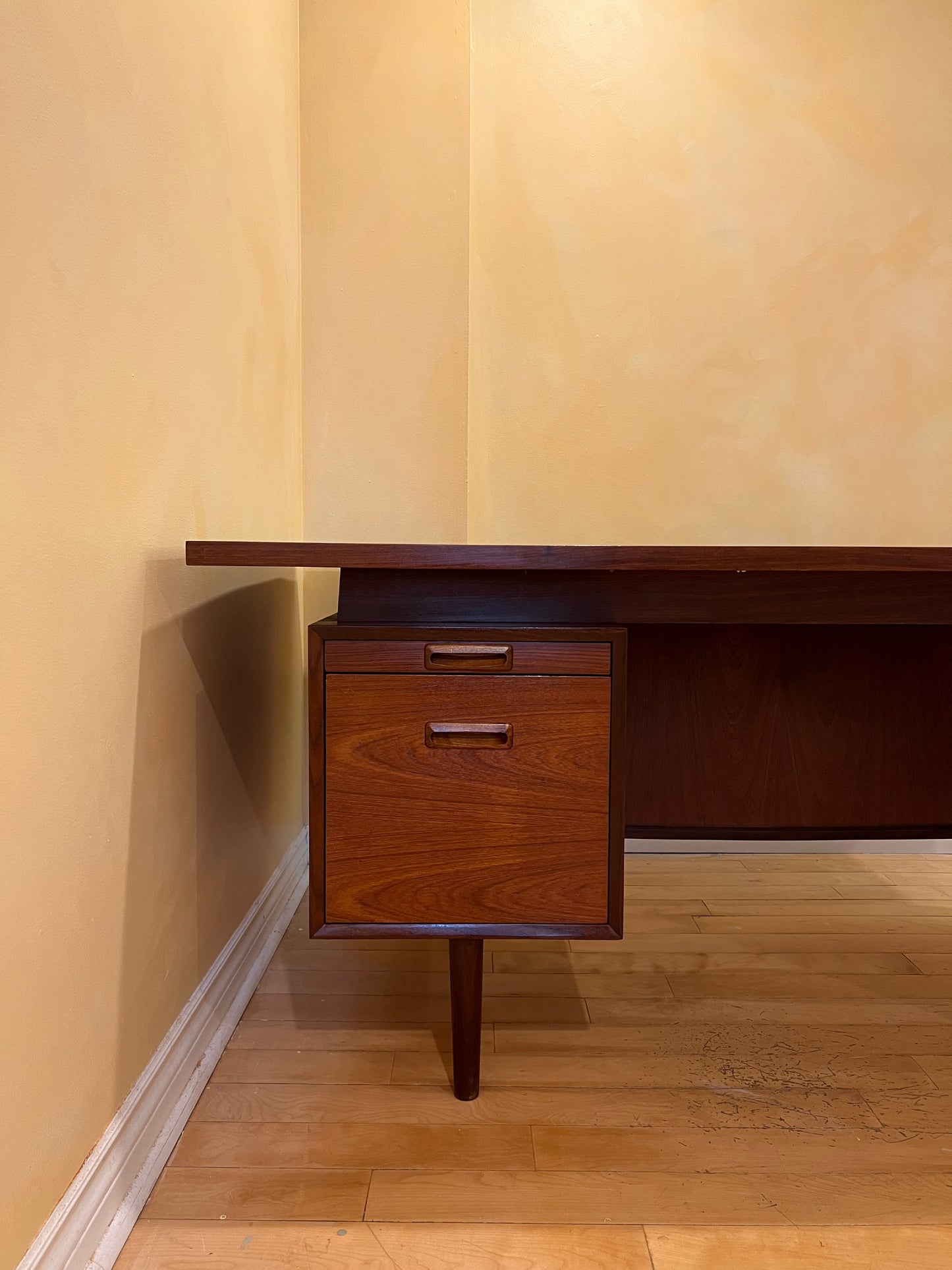 R.S Associates Teak Executive Desk