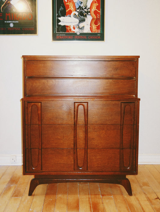 Five Drawer Mid Century Dresser