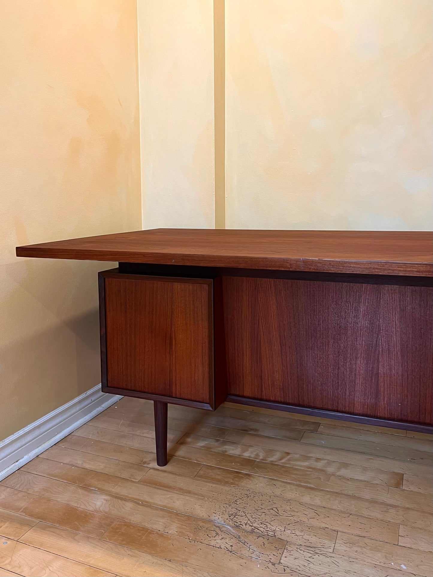 R.S Associates Teak Executive Desk